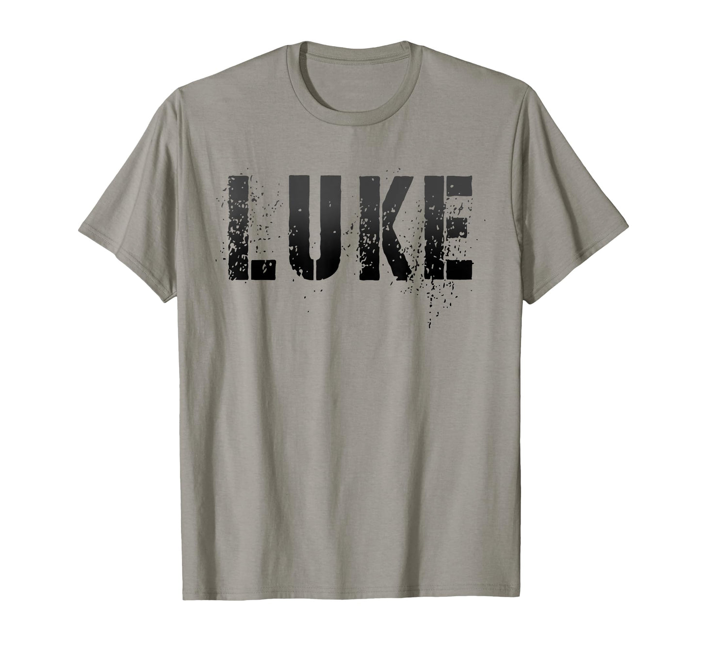 First Name Luke Military T-Shirt - Casual Everyday Wear Men Women - T-Shirt, Sweatshirt, Hoodie