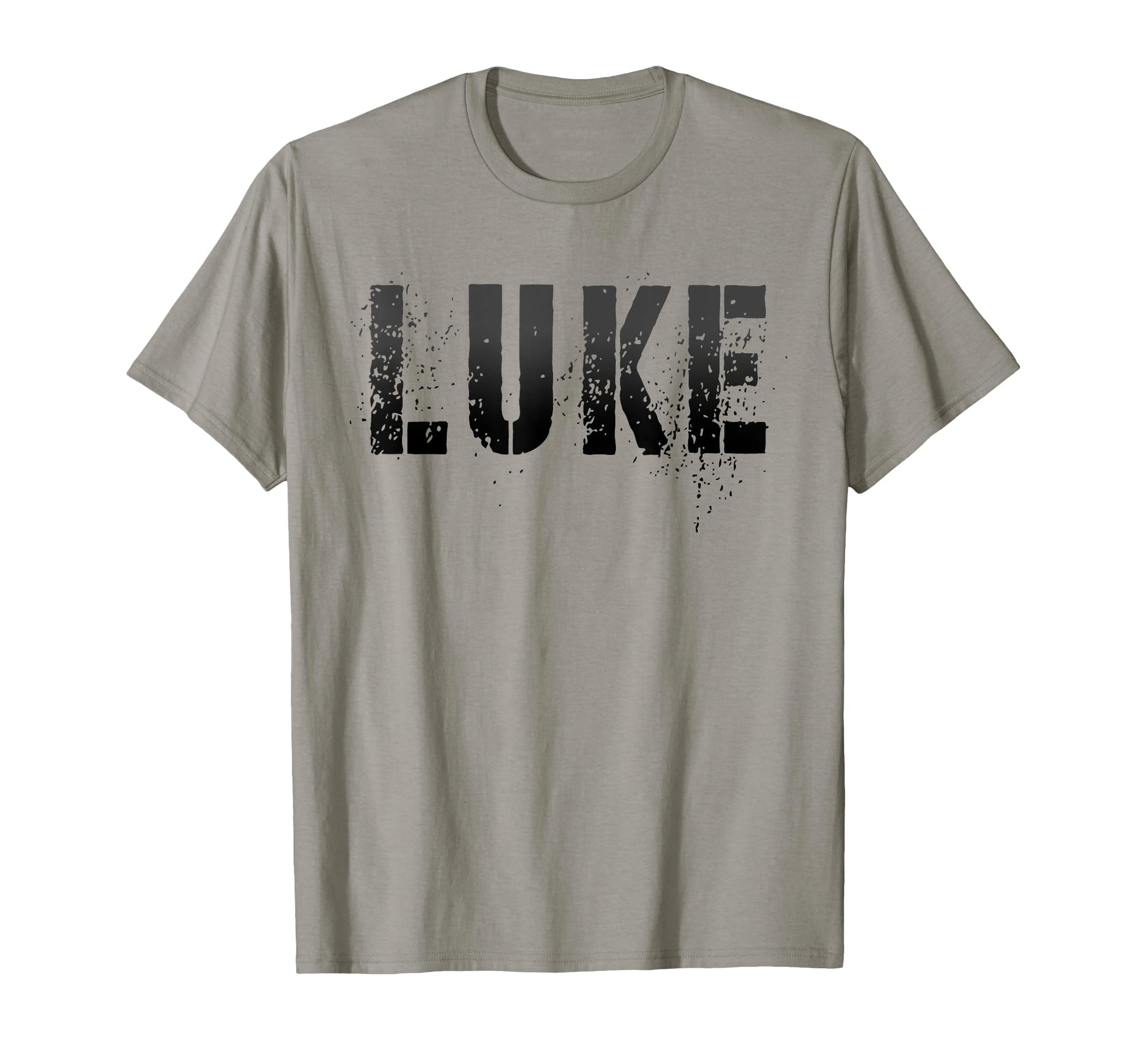 First Name Luke Military T-Shirt - Casual Everyday Wear Men Women - T-Shirt, Sweatshirt, Hoodie