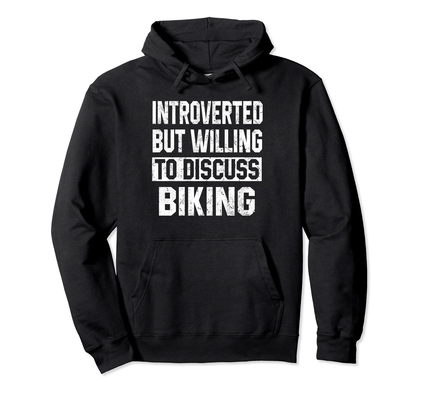 Introverted But Willing To Discuss Hoodie - Novelty Apparel Men Women - T-Shirt, Sweatshirt, Hoodie