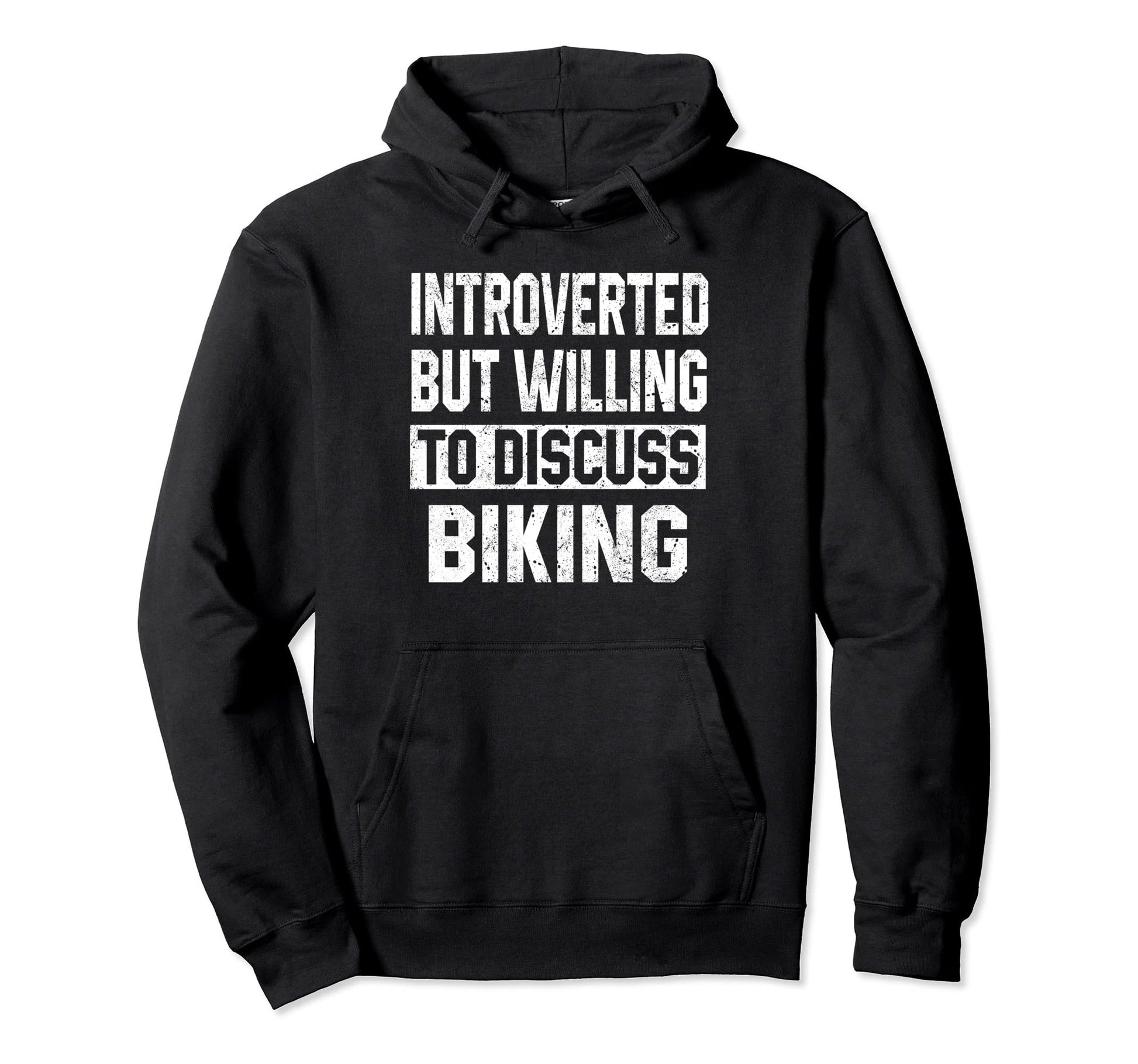Introverted But Willing To Discuss Hoodie - Novelty Apparel Men Women - T-Shirt, Sweatshirt, Hoodie