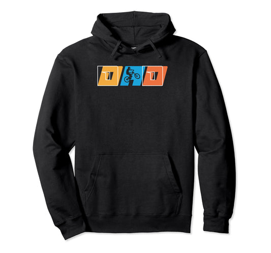 Bicycle Dad Cycling Cyclist Daddy Hoodie - Unique Graphic Men Women - T-Shirt, Sweatshirt, Hoodie