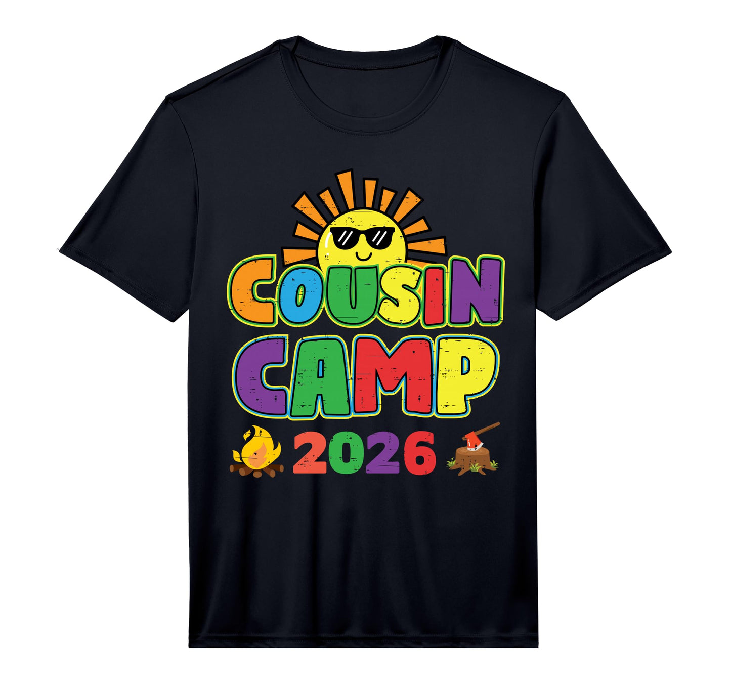 Cousin Camp 2026 Family Vacation T-Shirt - Streetwear Style for Adults - T-Shirt, Sweatshirt, Hoodie