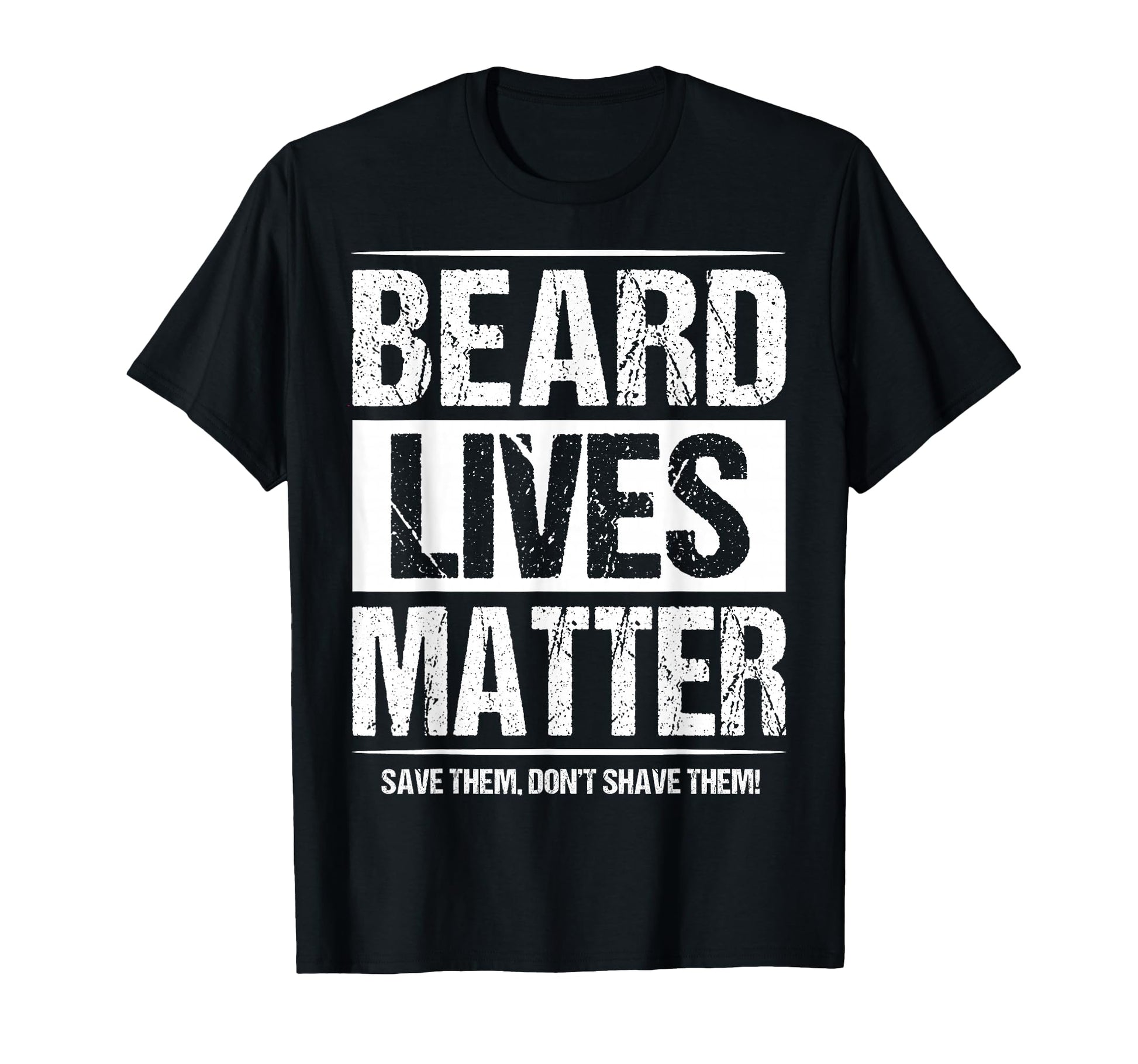 Beard Lives Matter Bearded Husband T-Shirt - Custom Art Print Unisex - T-Shirt, Sweatshirt, Hoodie