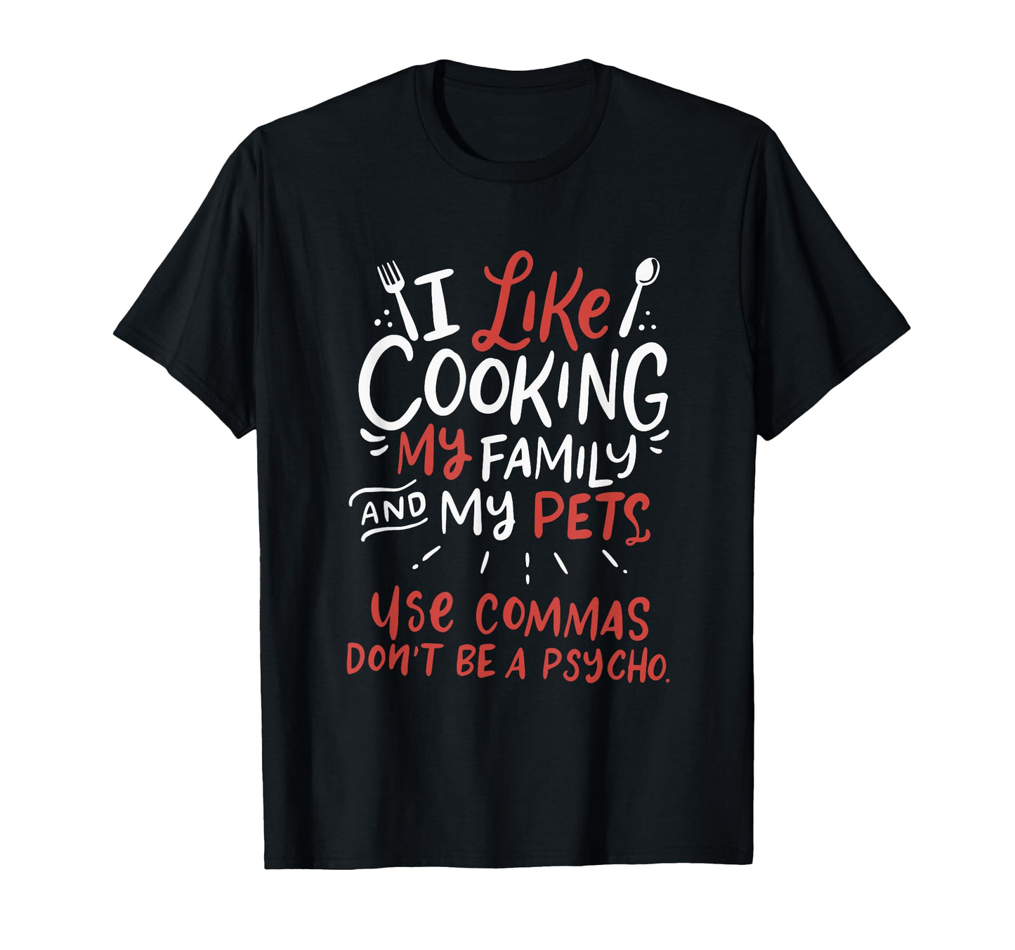 Punctuation Saves Lives I Funny English T-Shirt - Custom Art Print Unisex - T-Shirt, Sweatshirt, Hoodie