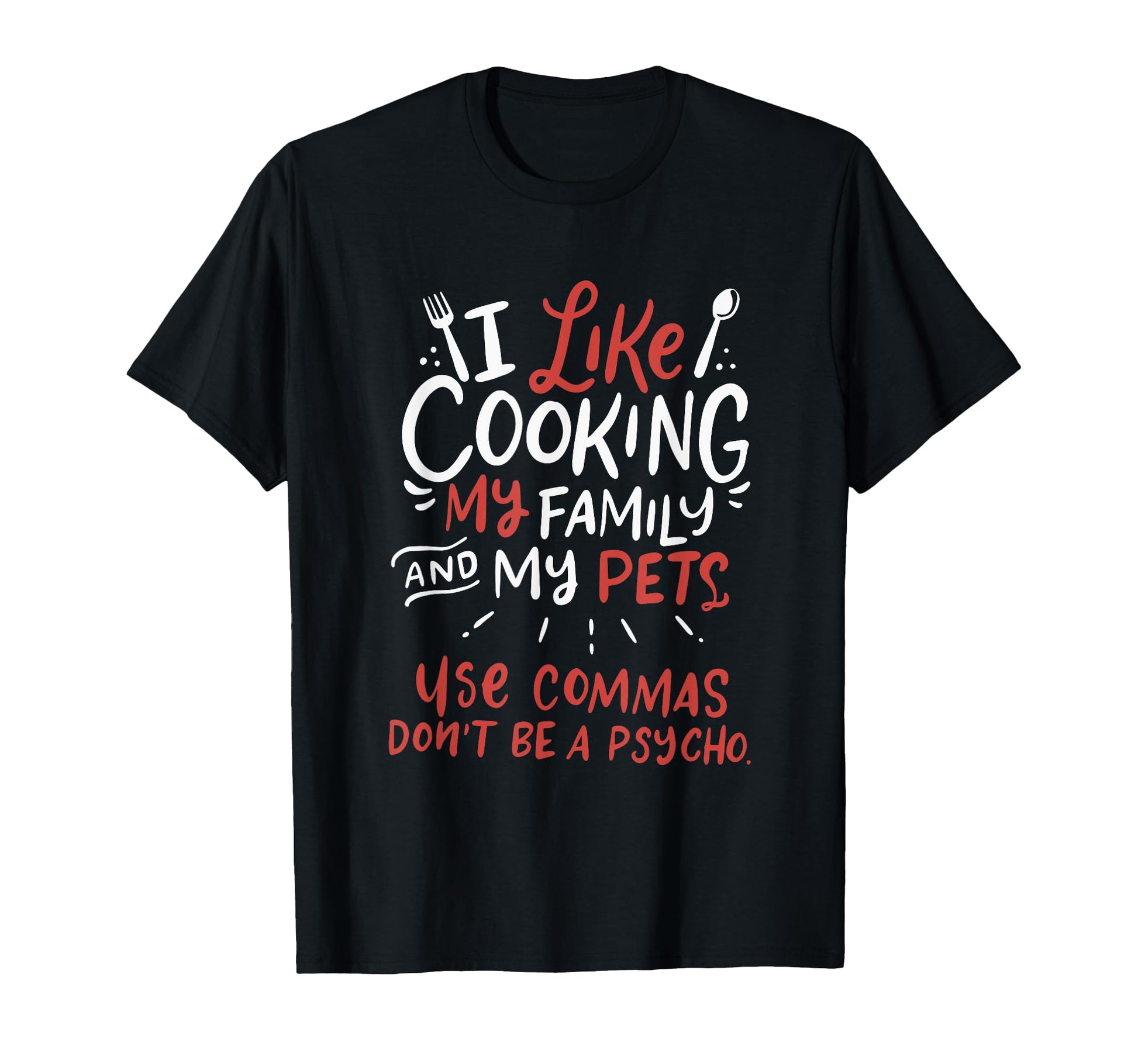 Punctuation Saves Lives I Funny English T-Shirt - Custom Art Print Unisex - T-Shirt, Sweatshirt, Hoodie
