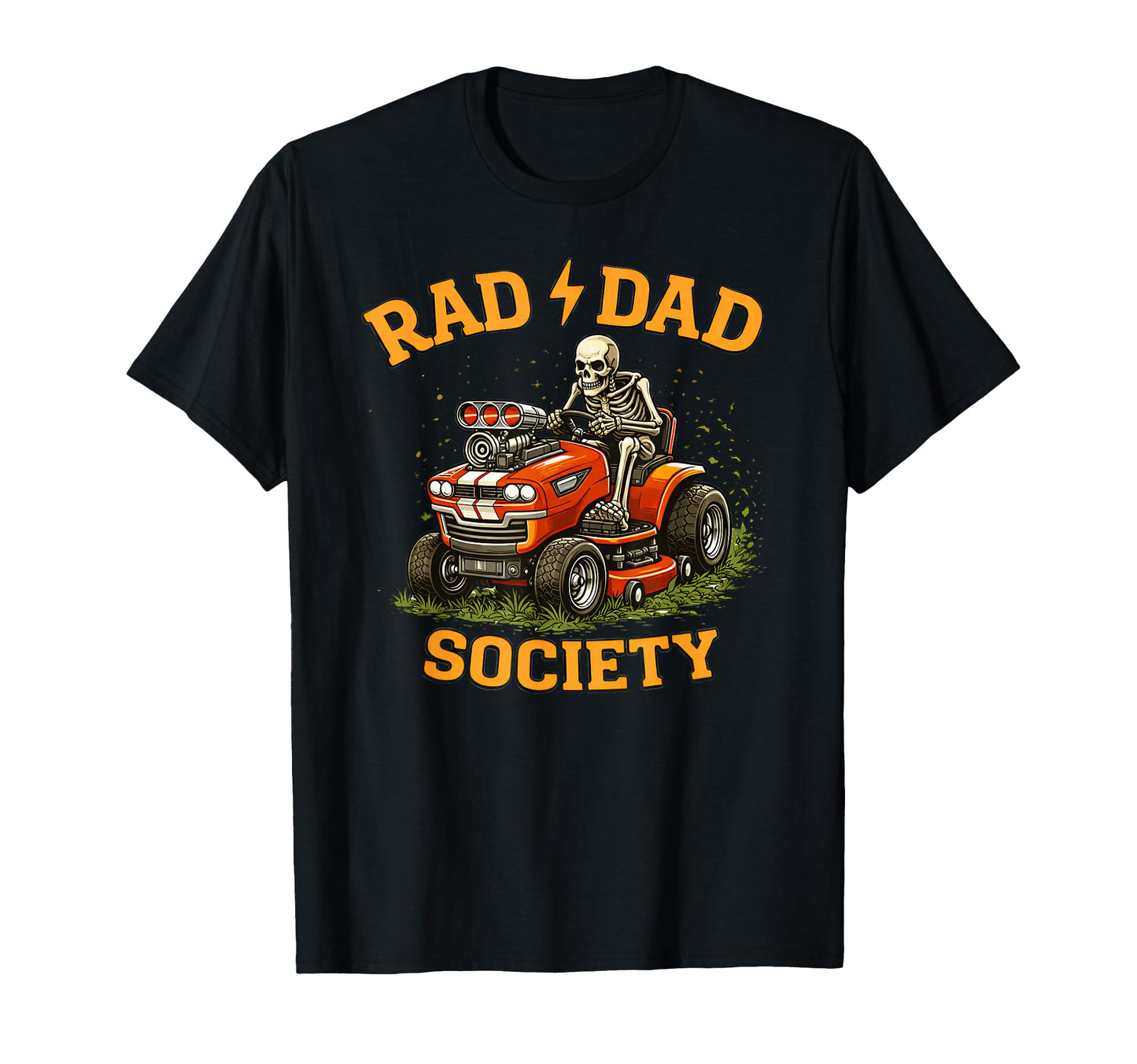 Landscaping Father Rad Dad Society T-Shirt - Aesthetic Graphic Men Women - T-Shirt, Sweatshirt, Hoodie