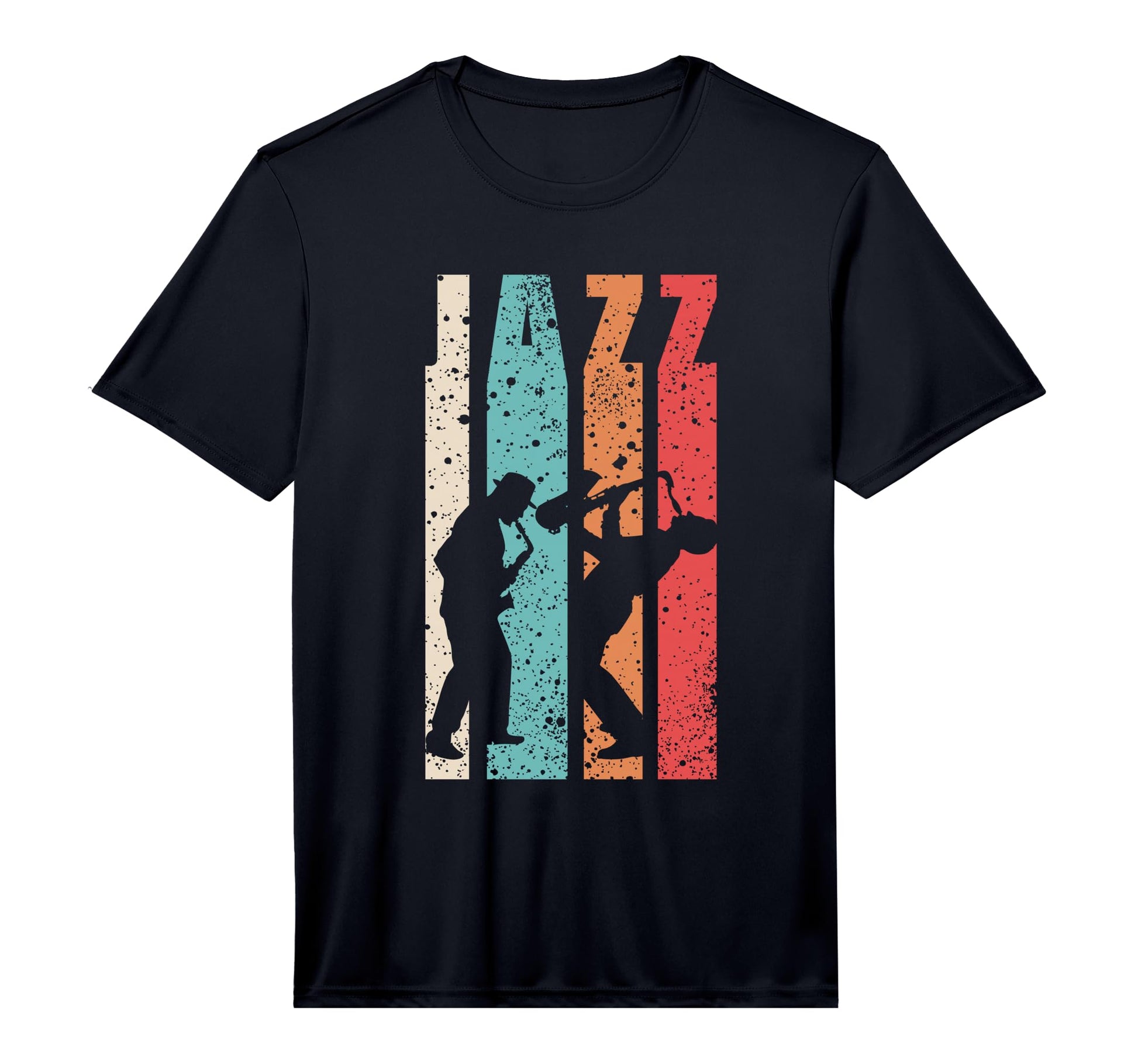 Jazz Musician Saxophonist Trumpeter T-Shirt - Trendy Graphic for Adults - T-Shirt, Sweatshirt, Hoodie