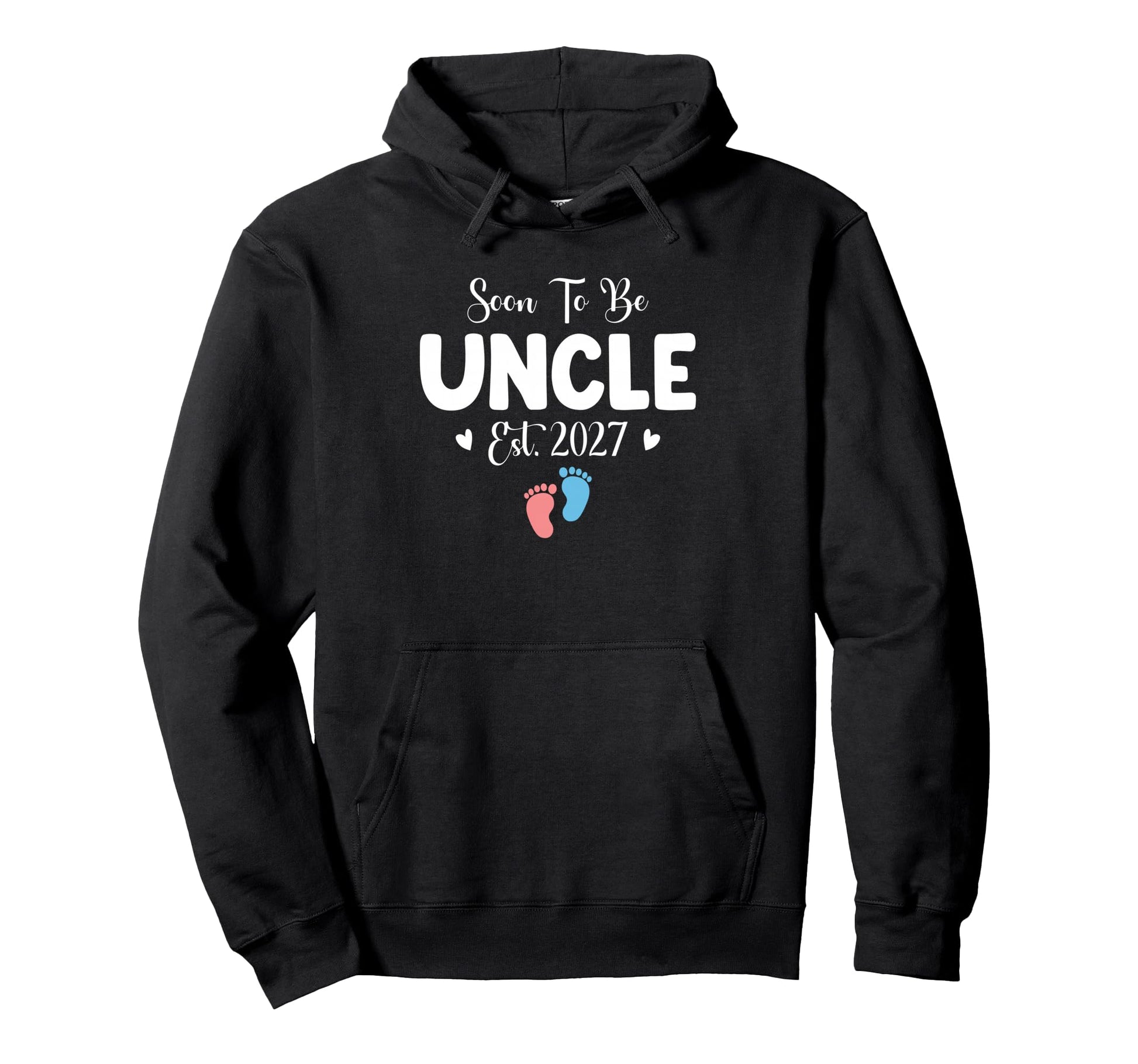 Soon To Be Uncle 2027 Gender Hoodie - Casual Everyday Wear Men Women - T-Shirt, Sweatshirt, Hoodie