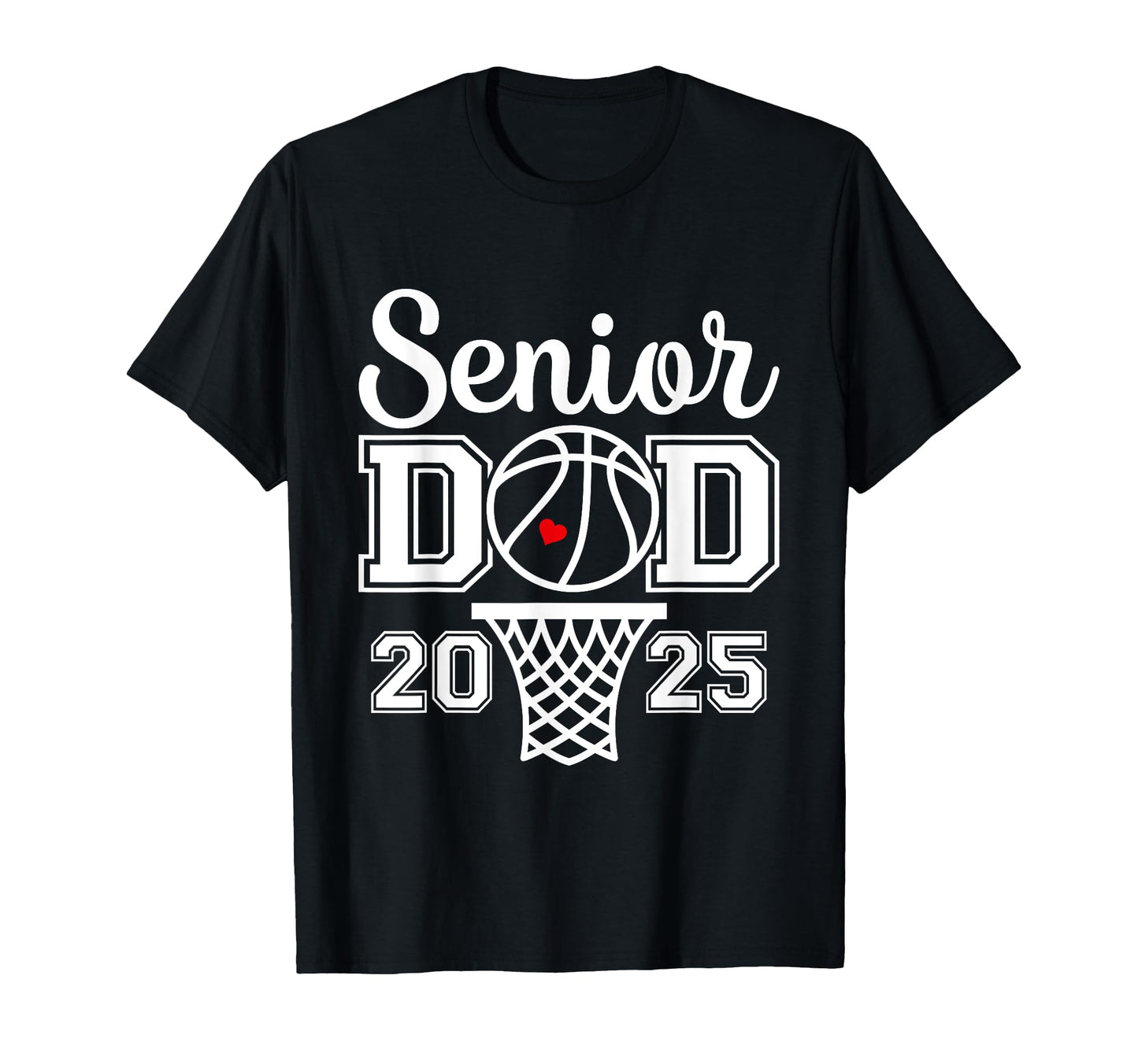 Proud Dad 2025 Senior Graduate T-Shirt - Fun Novelty Design for Adults - T-Shirt, Sweatshirt, Hoodie