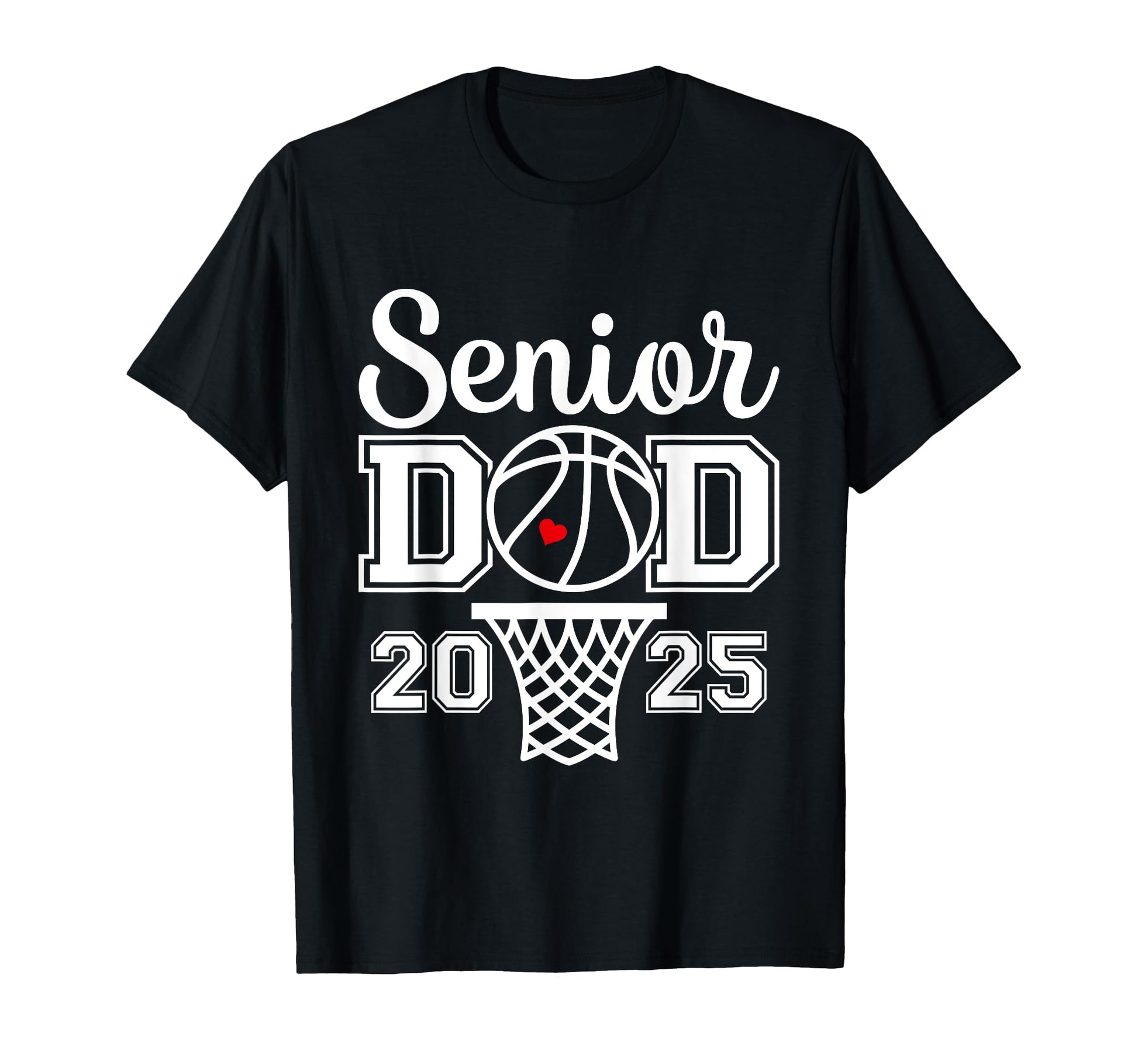 Proud Dad 2025 Senior Graduate T-Shirt - Fun Novelty Design for Adults - T-Shirt, Sweatshirt, Hoodie