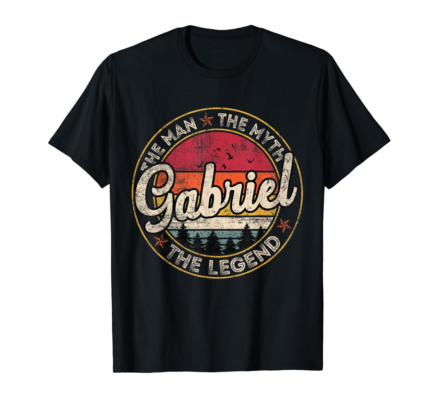 Gabriel Myth Legend Personalized Name T-Shirt - Graphic Print Unisex - T-Shirt, Sweatshirt, Hoodie
