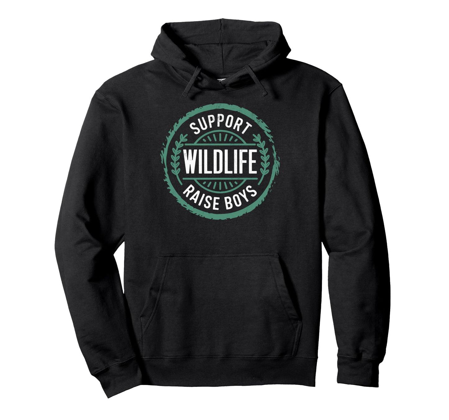 Support Wildlife Raise Camping Mom Dad Hoodie - Unique Graphic Men Women - T-Shirt, Sweatshirt, Hoodie
