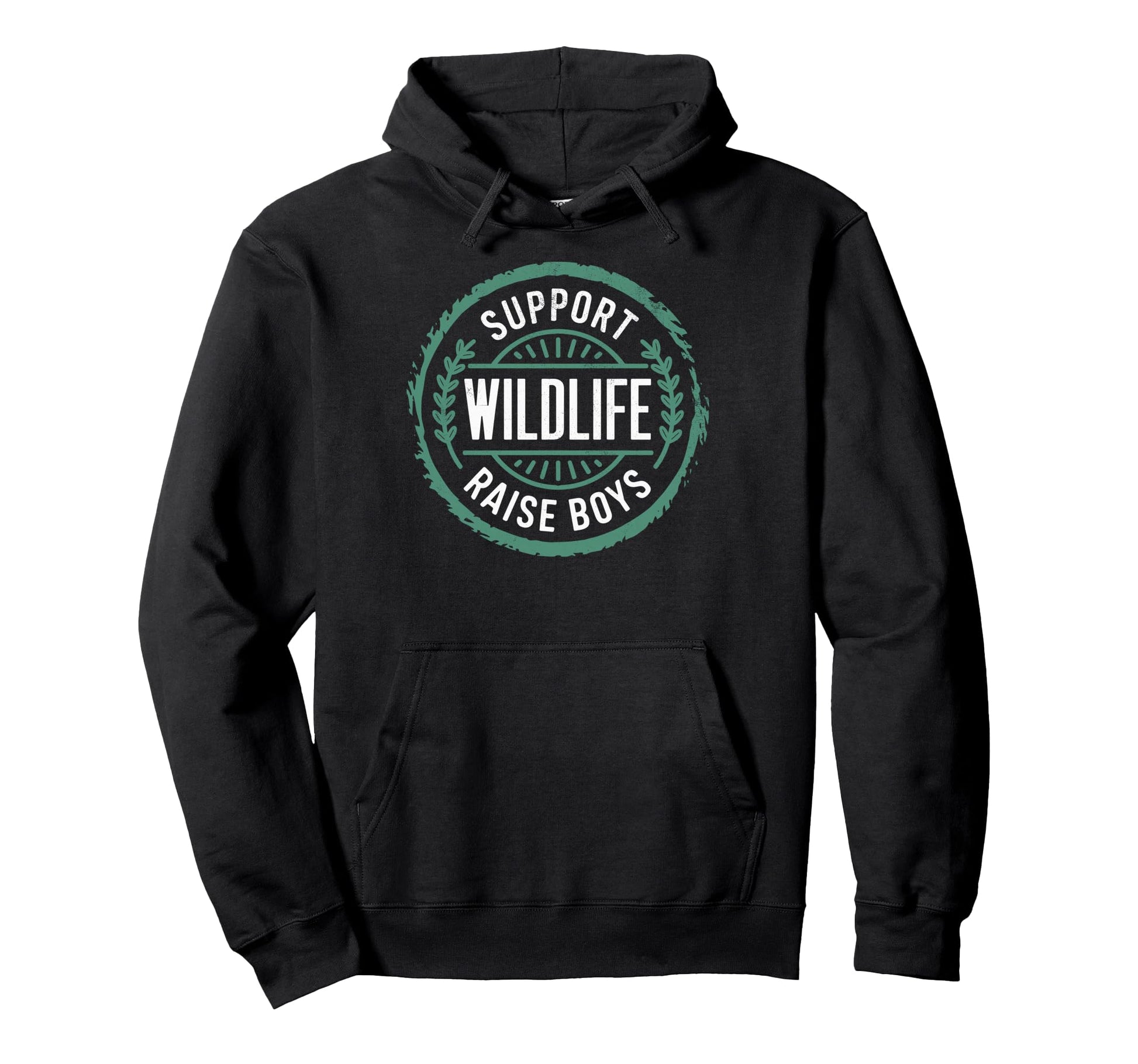 Support Wildlife Raise Camping Mom Dad Hoodie - Unique Graphic Men Women - T-Shirt, Sweatshirt, Hoodie