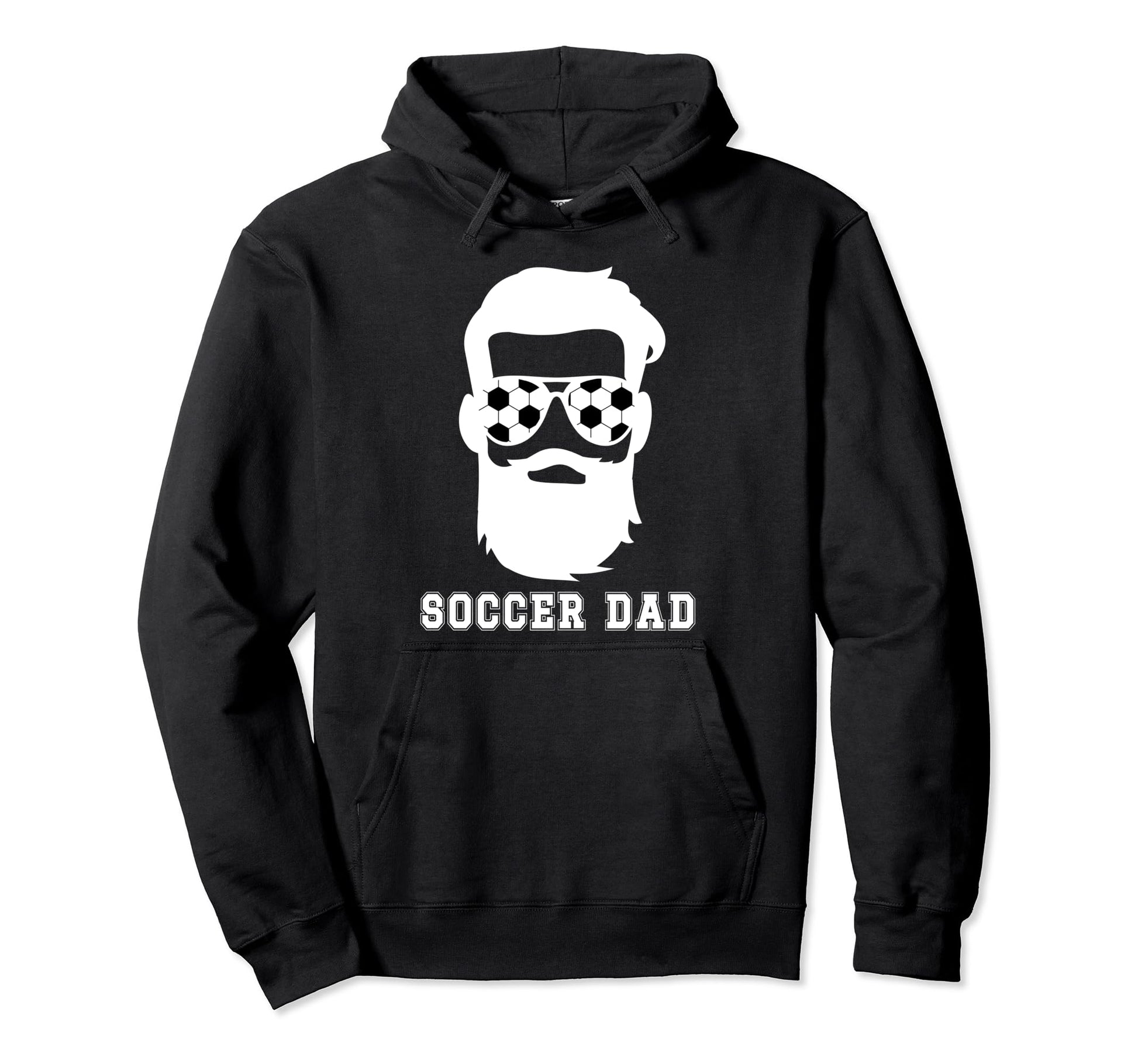 Soccer Dad Beard Dad Soccer Player Hoodie - Aesthetic Graphic Men Women - T-Shirt, Sweatshirt, Hoodie