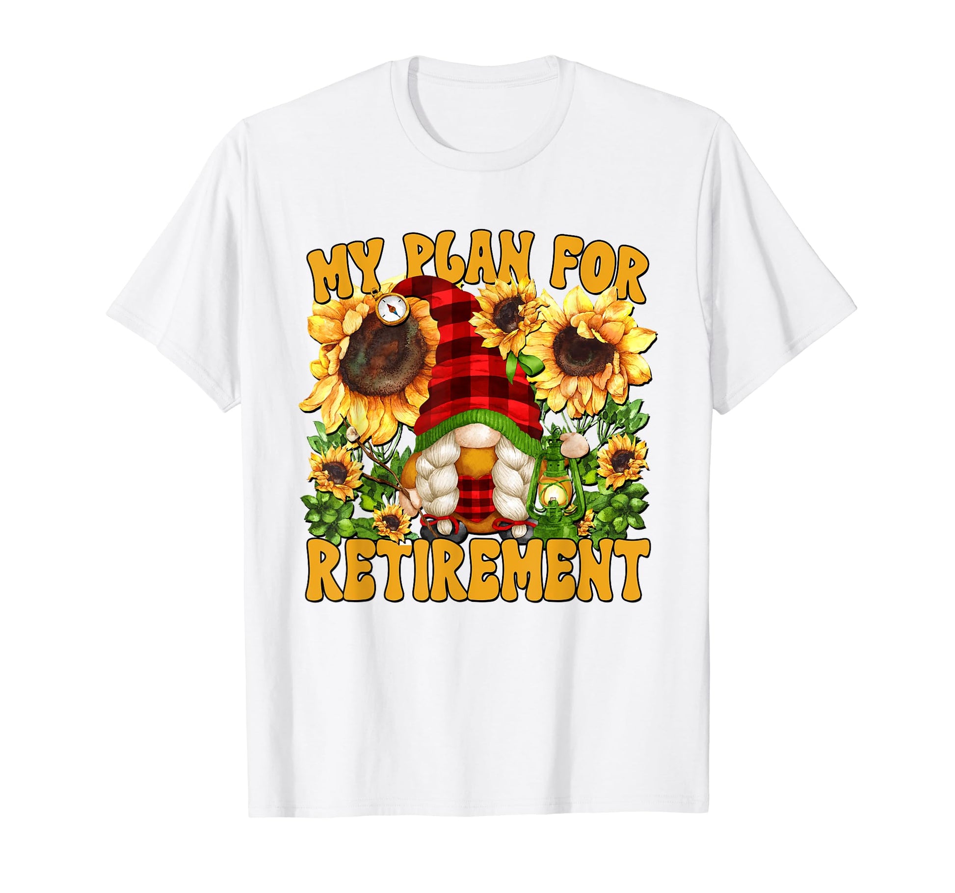 Camping Retirement Mom Gnome Retired T-Shirt - Novelty Apparel for Adults - T-Shirt, Sweatshirt, Hoodie