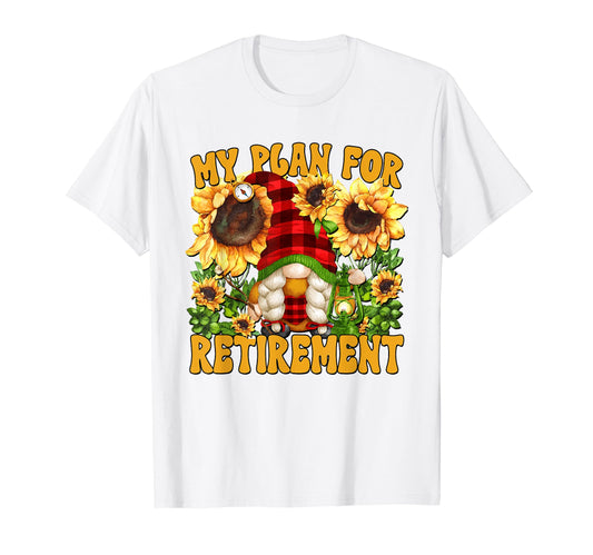 Camping Retirement Mom Gnome Retired T-Shirt - Novelty Apparel for Adults - T-Shirt, Sweatshirt, Hoodie