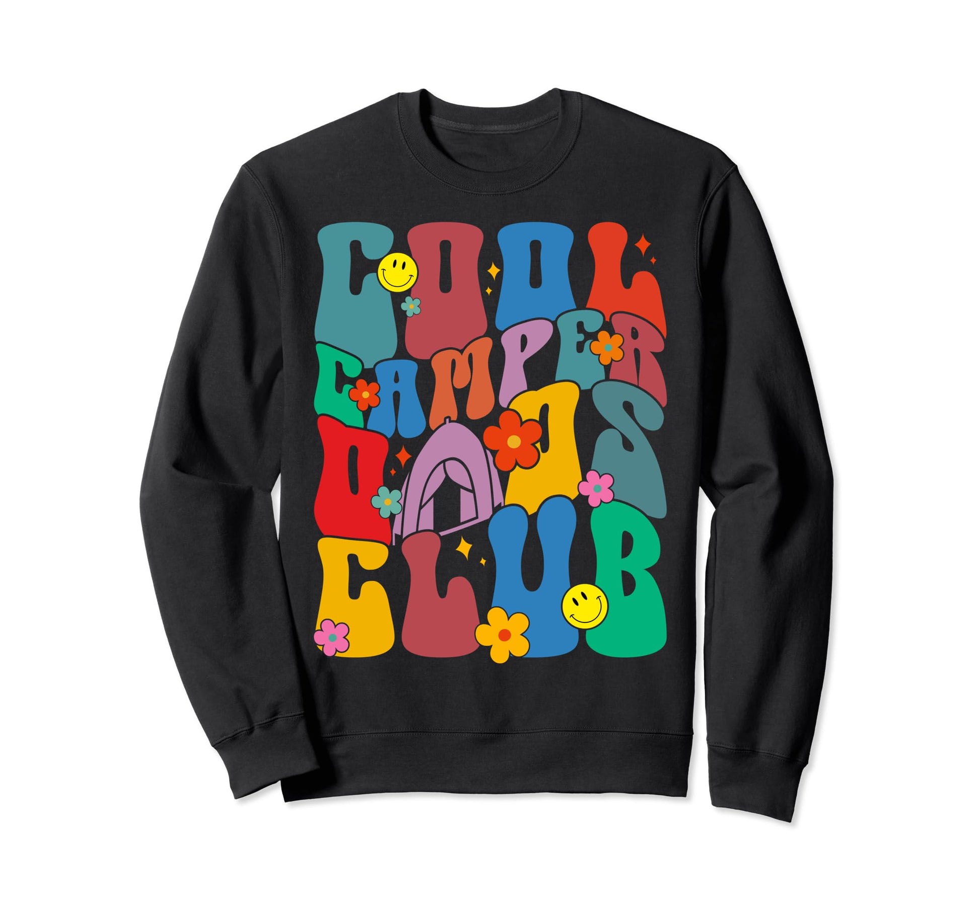 Groovy Camper Dads Club Matching Sweatshirt - Streetwear Style Men Women - T-Shirt, Sweatshirt, Hoodie