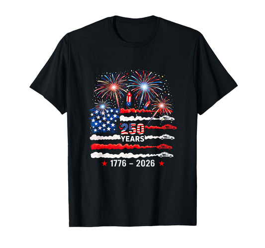 250Th Freedom 1776 2026 4Th July Us Flag T-Shirt - Graphic Print Men Women - T-Shirt, Sweatshirt, Hoodie
