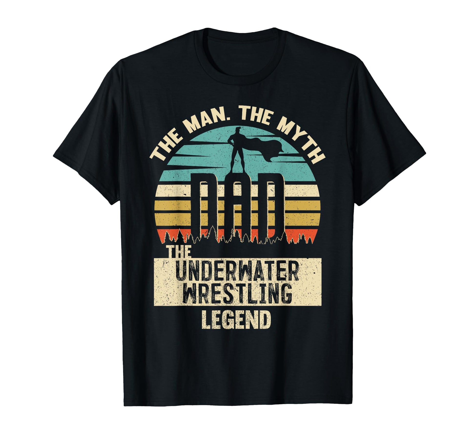 Myth Legend Dad Underwater Rugby T-Shirt - Unique Graphic Unisex - T-Shirt, Sweatshirt, Hoodie