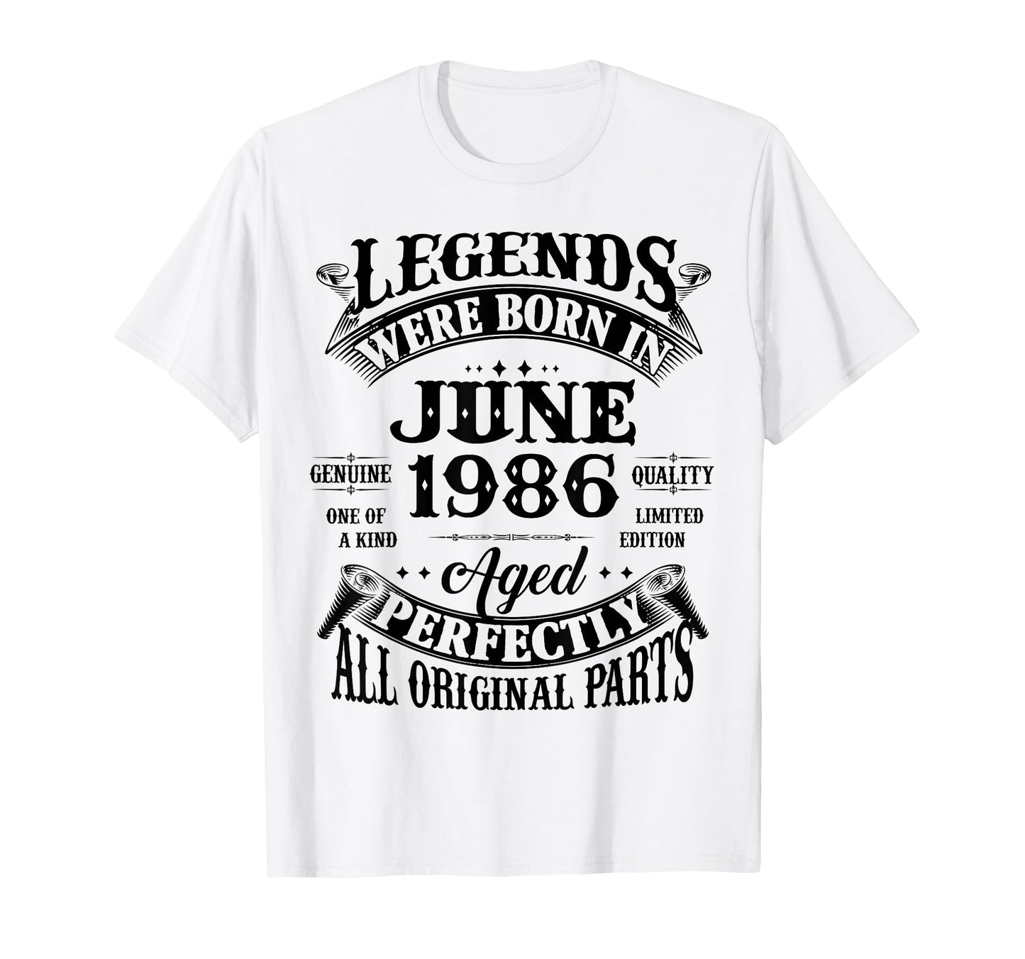 40Th Birthday Gift Legend Born June T-Shirt - Unique Graphic for Adults - T-Shirt, Sweatshirt, Hoodie