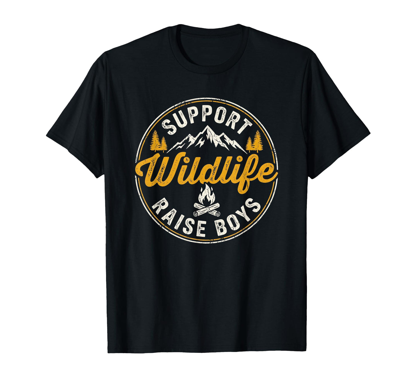Support Wildlife Raise Funny T-Shirt - Casual Everyday Wear Men Women - T-Shirt, Sweatshirt, Hoodie
