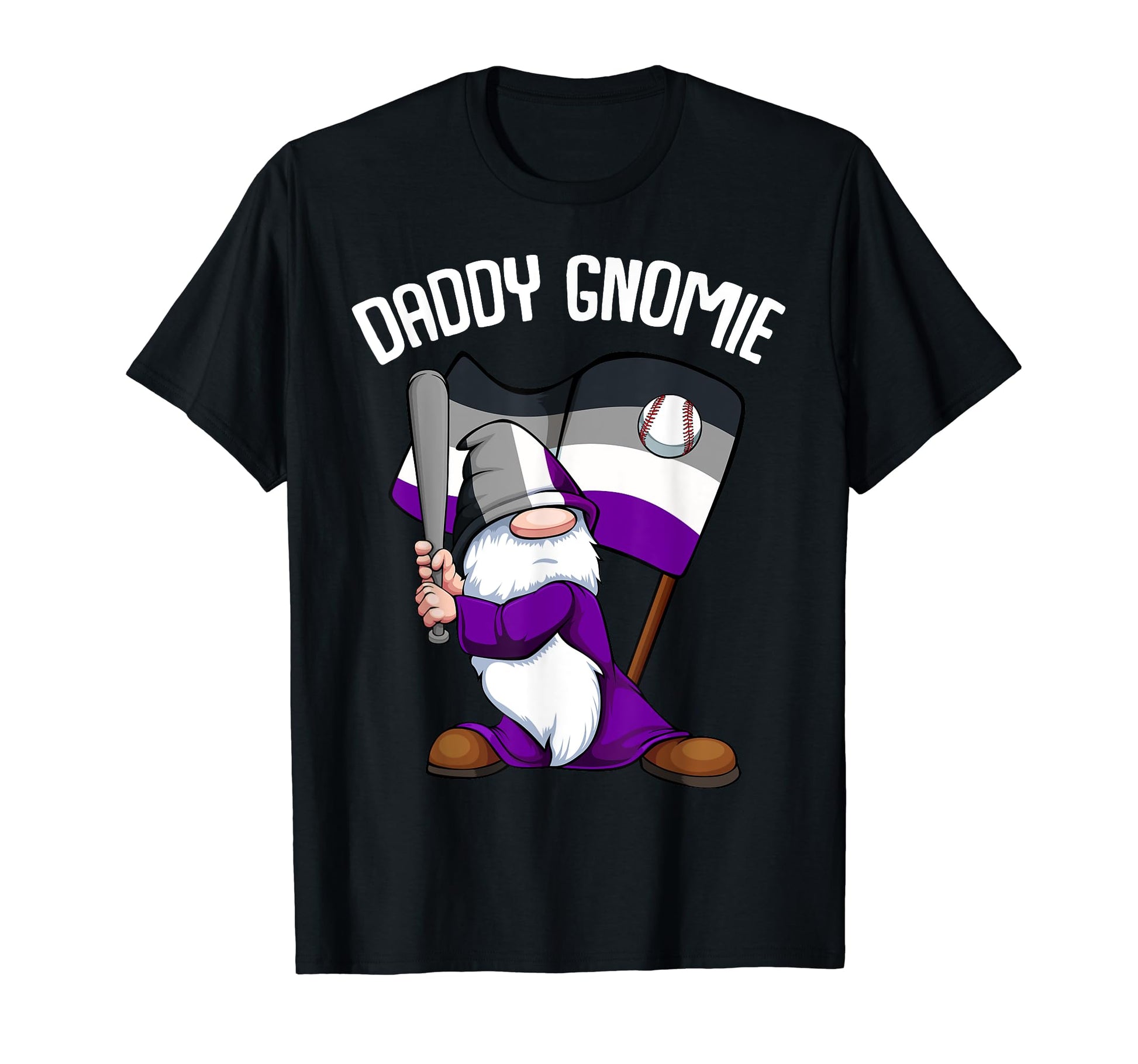 Asexual Basketball Daddy Gnome Lgbt Q T-Shirt - Custom Art Print Men Women - T-Shirt, Sweatshirt, Hoodie