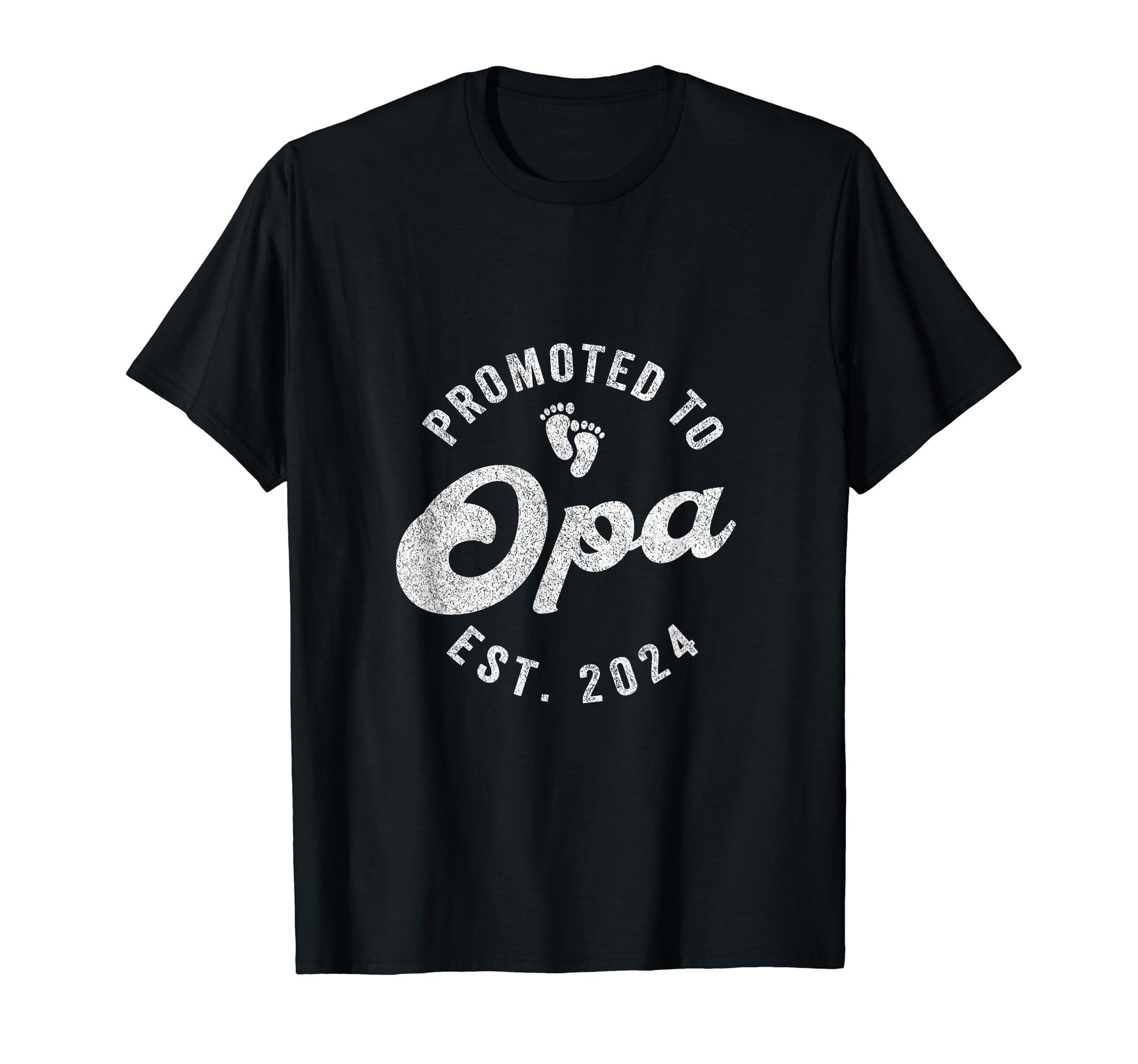 Promoted To Opa Est 2024 German T-Shirt - Fun Novelty Design Unisex - T-Shirt, Sweatshirt, Hoodie