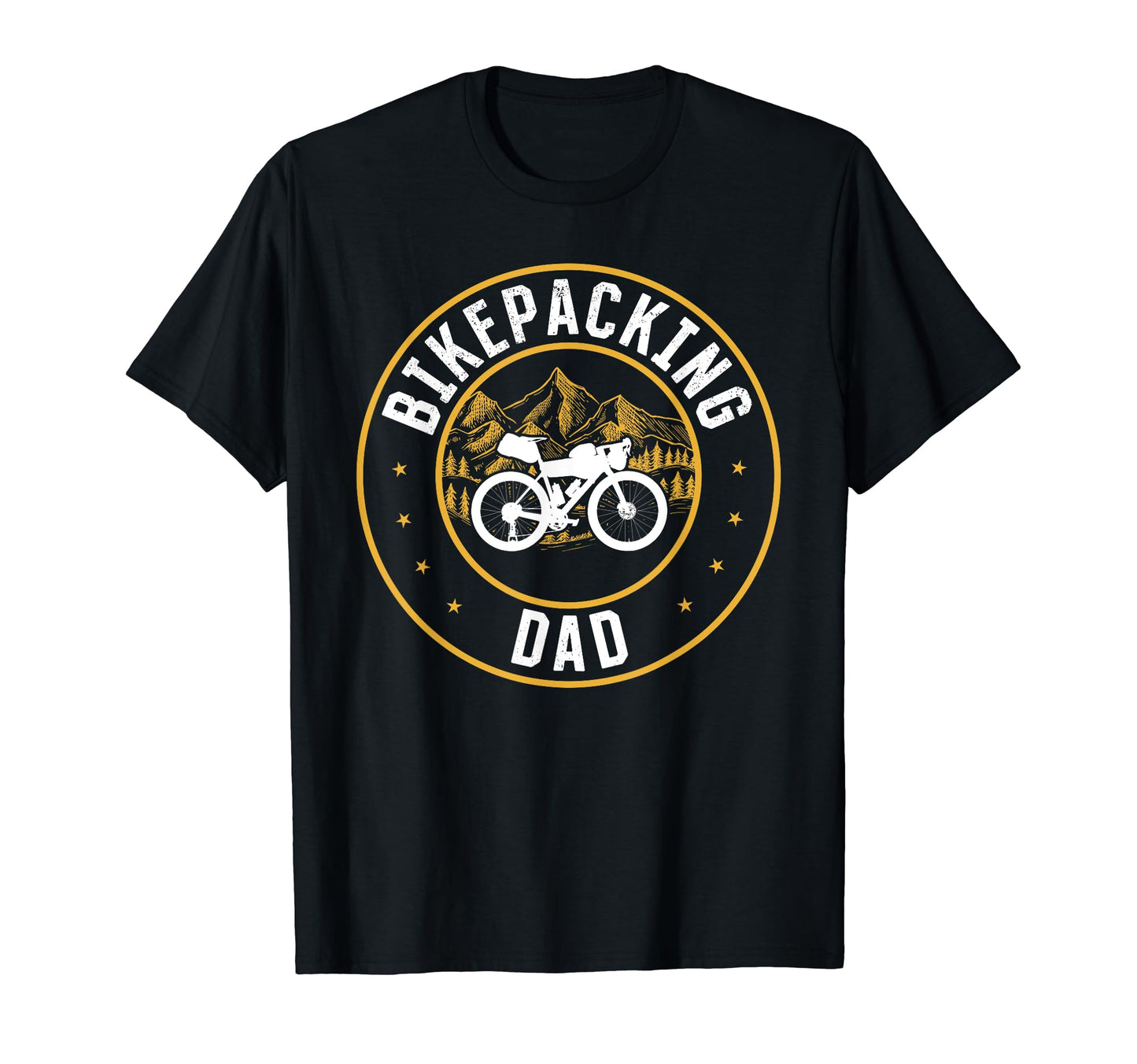 Gravel Bike Bikepacker Daddy T-Shirt - Minimalist Print Men Women - T-Shirt, Sweatshirt, Hoodie