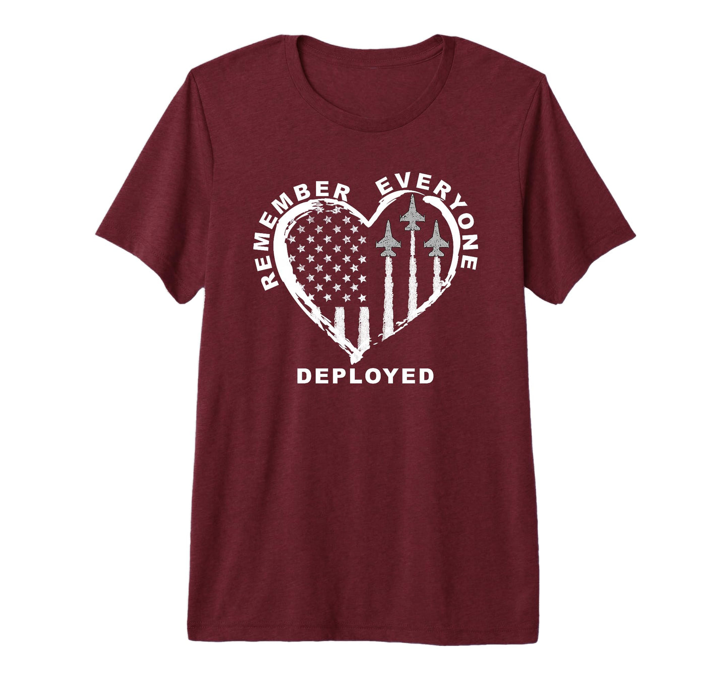 Red Friday Remember Everyone Deployed T-Shirt - Trendy Graphic Unisex - T-Shirt, Sweatshirt, Hoodie