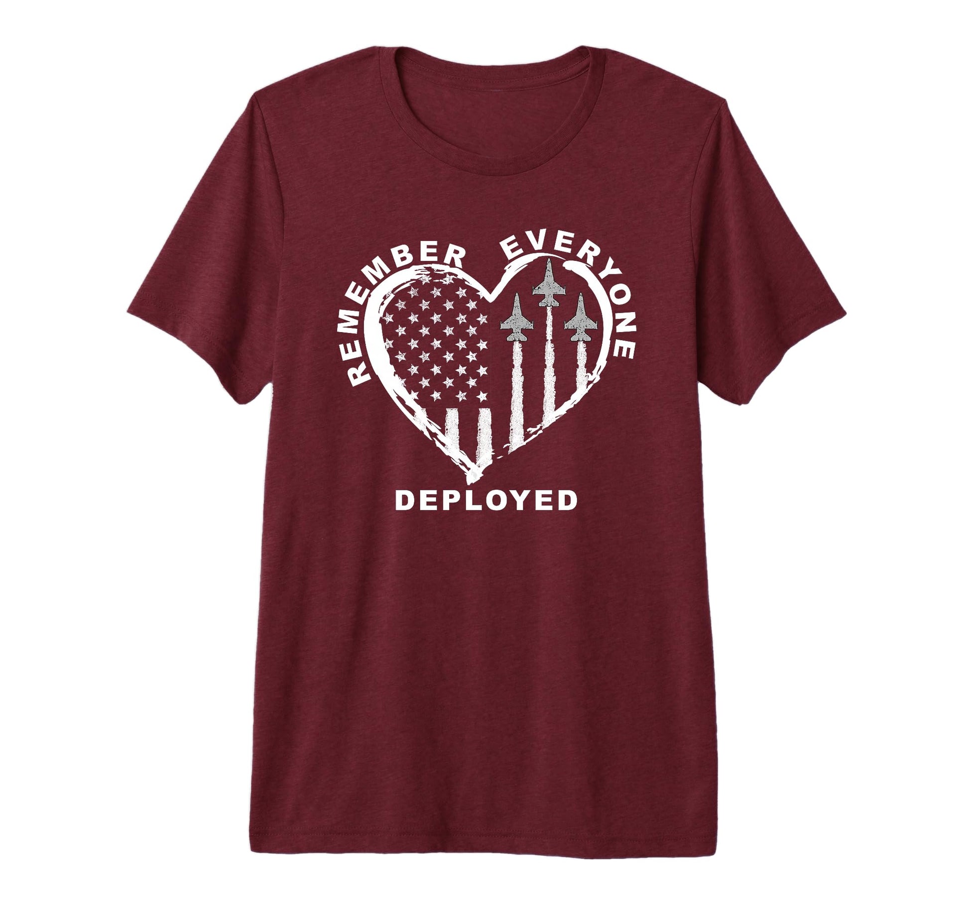 Red Friday Remember Everyone Deployed T-Shirt - Trendy Graphic Unisex - T-Shirt, Sweatshirt, Hoodie