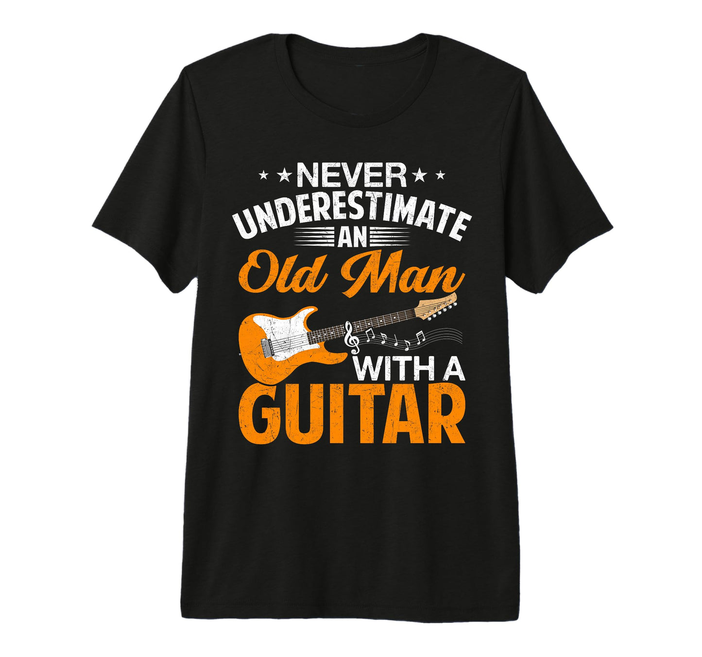 Fathers Day Never Underestimate Old T-Shirt - Novelty Apparel for Adults - T-Shirt, Sweatshirt, Hoodie