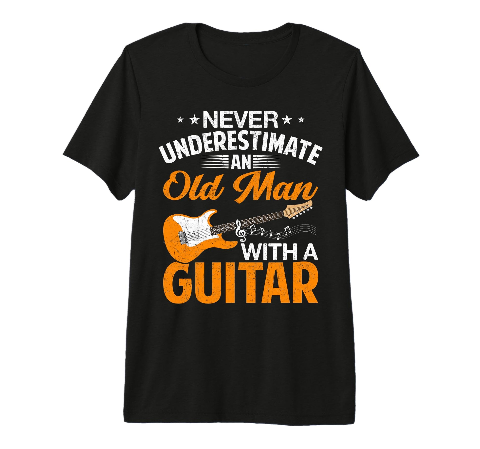 Fathers Day Never Underestimate Old T-Shirt - Novelty Apparel for Adults - T-Shirt, Sweatshirt, Hoodie