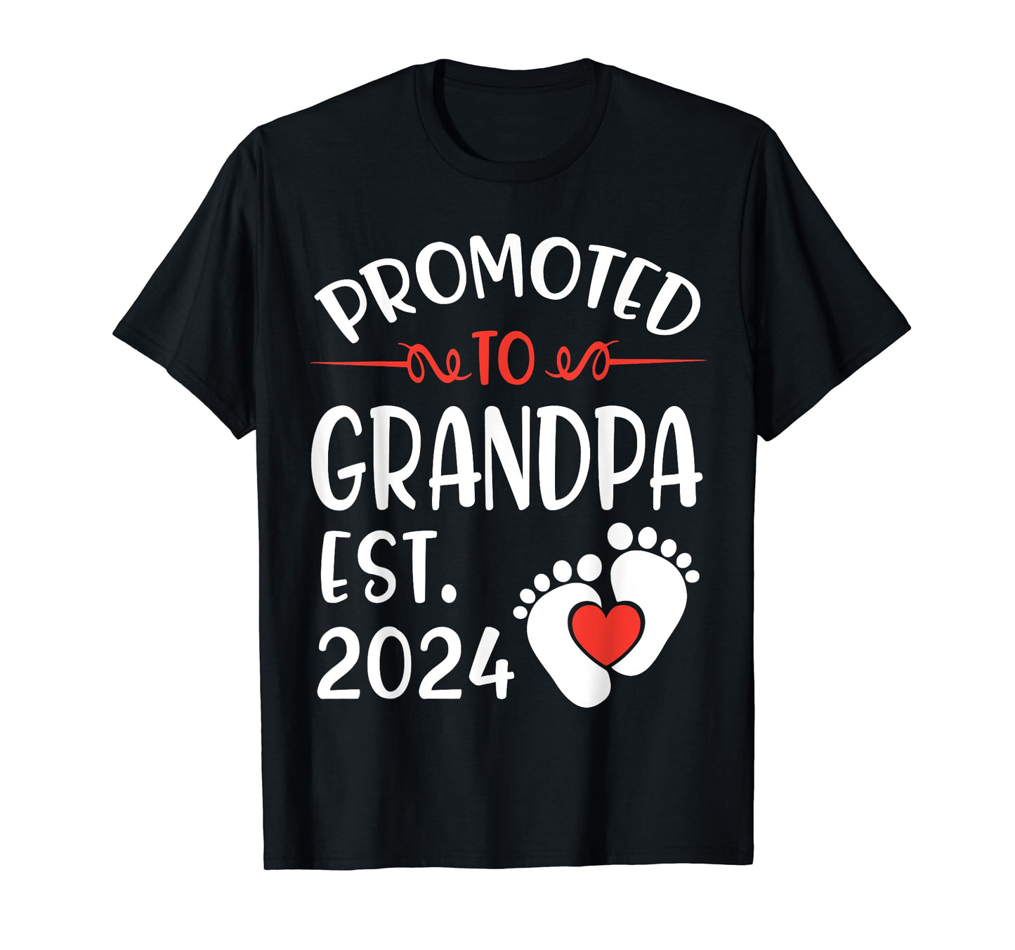 Heart Feet Pregnant Mom Promoted To T-Shirt - Trendy Graphic for Adults - T-Shirt, Sweatshirt, Hoodie