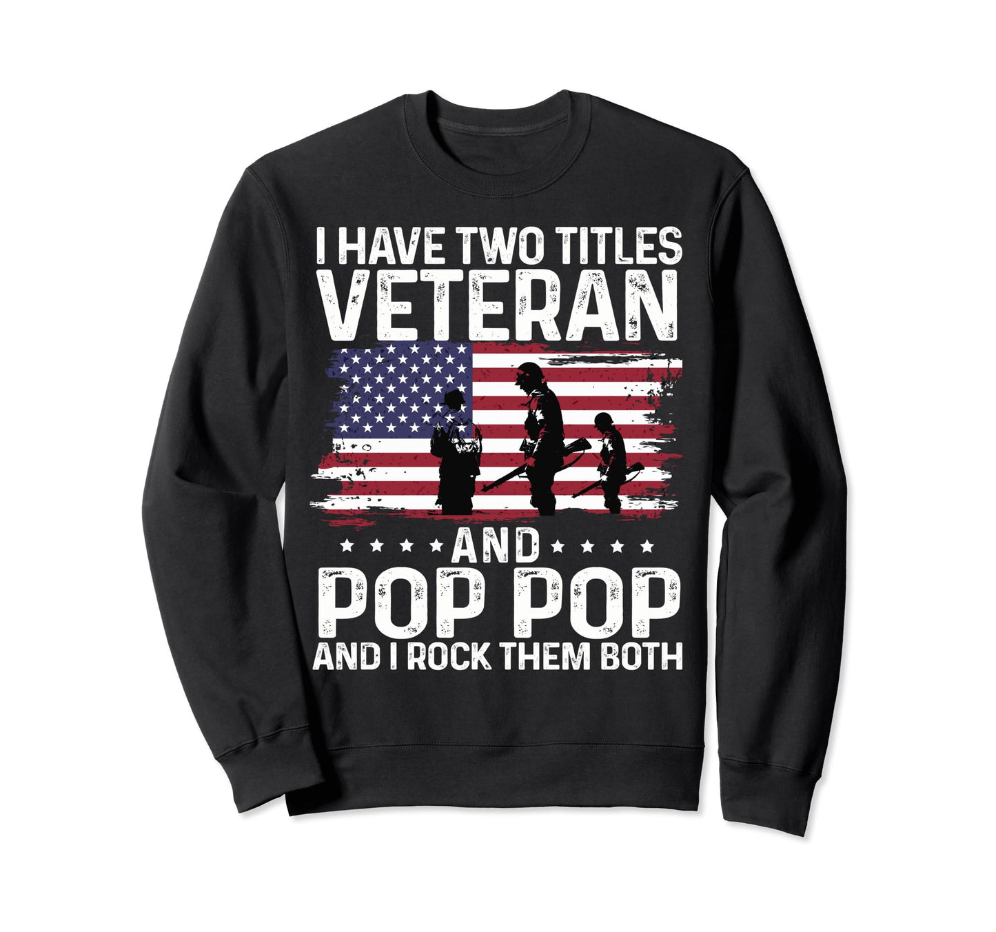 Honor And Proud I Have Two Sweatshirt - Fun Novelty Design Men Women - T-Shirt, Sweatshirt, Hoodie