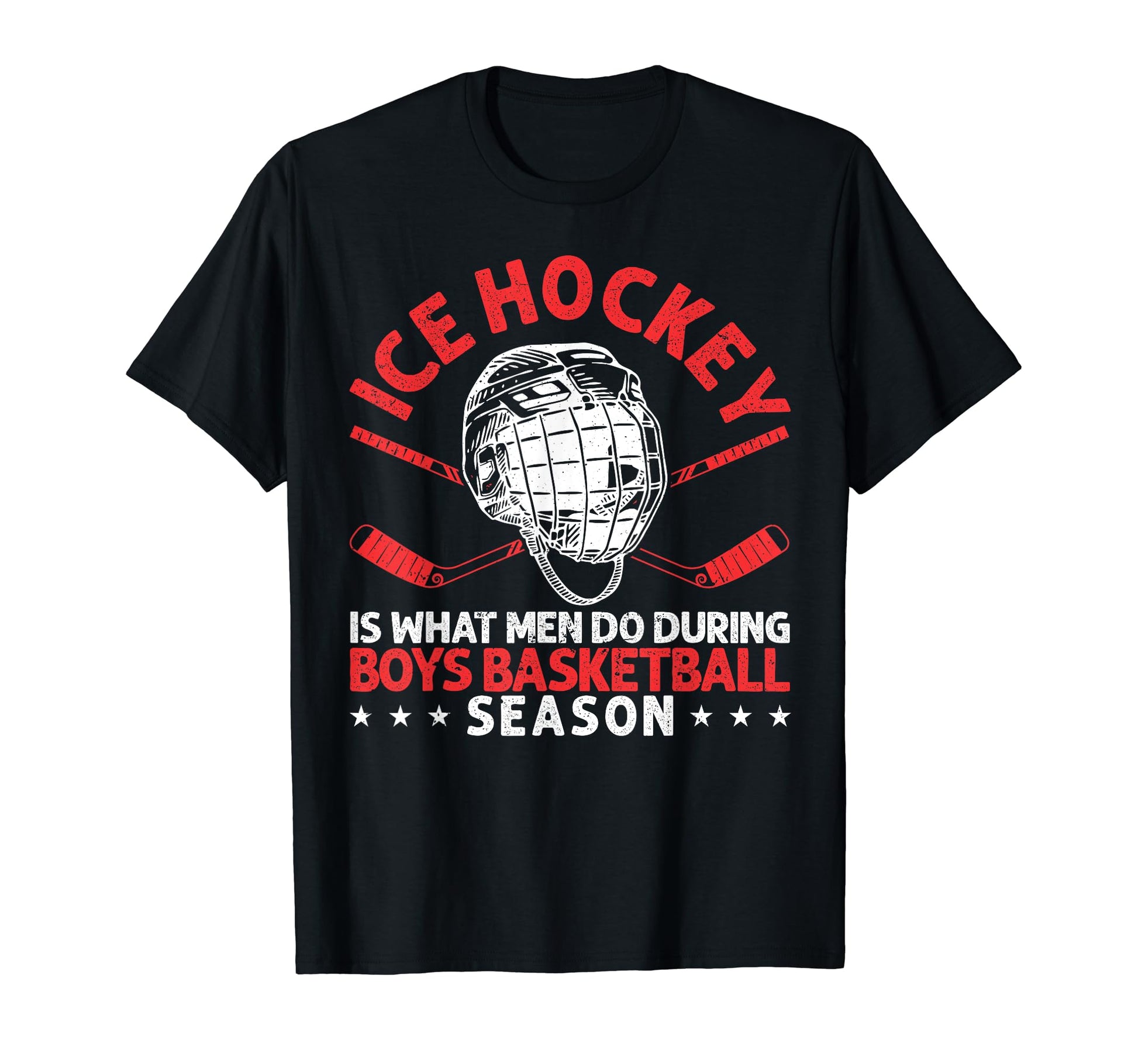 Ice Hockey Is What Do During T-Shirt - Casual Everyday Wear for Adults - T-Shirt, Sweatshirt, Hoodie