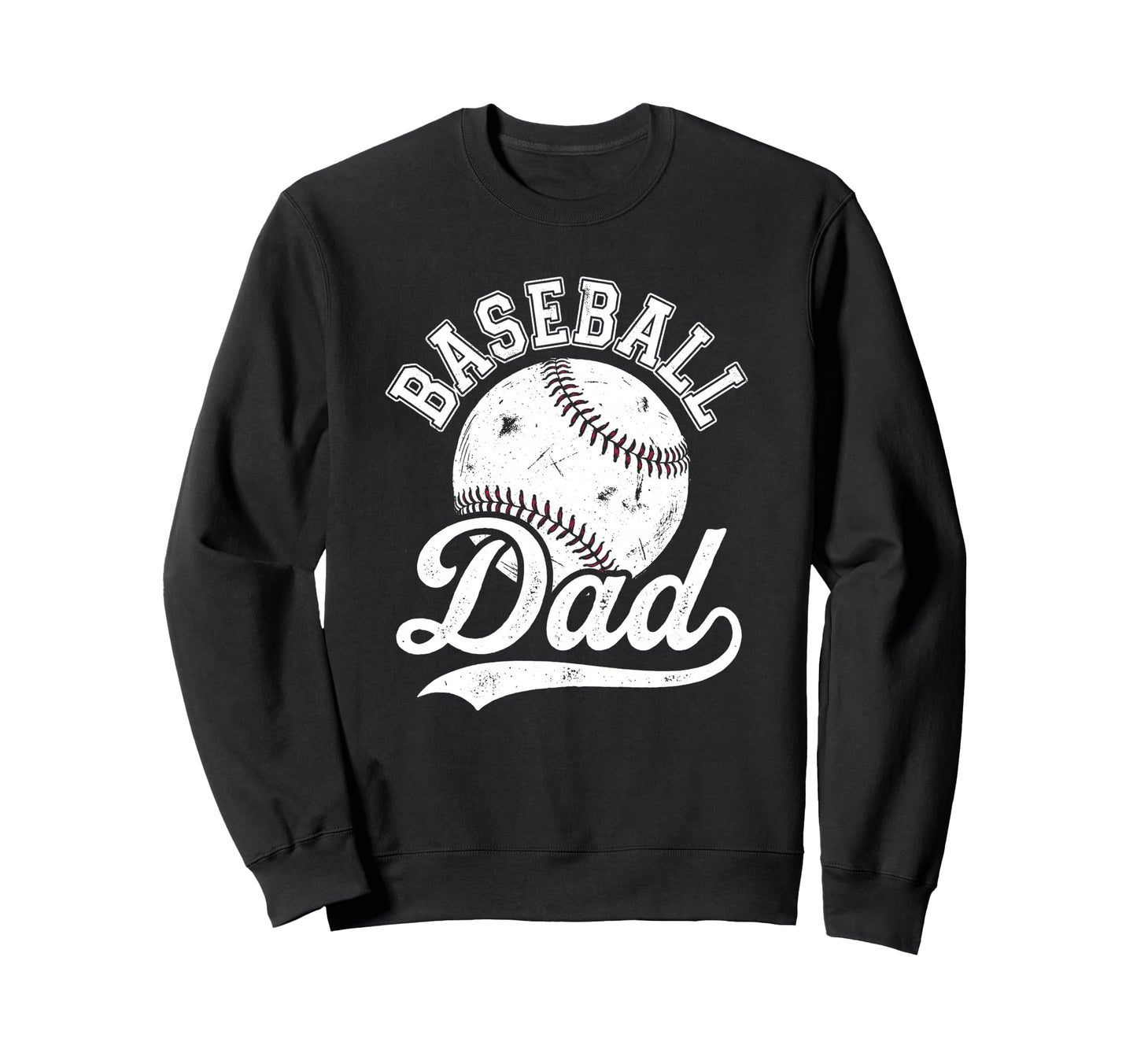 Baseball Dad Fathers Day Baseball Sweatshirt - Custom Art Print Unisex - T-Shirt, Sweatshirt, Hoodie