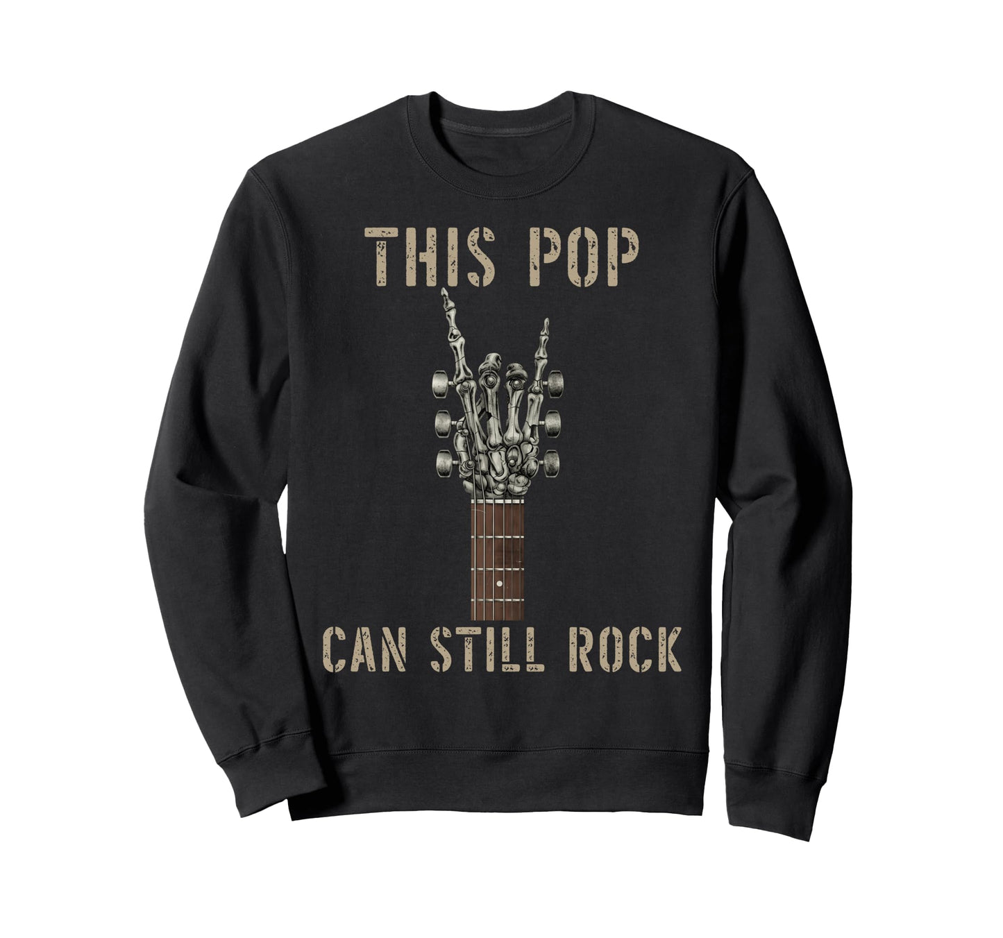 This Pop Can Still Rock Skeleton Sweatshirt - Casual Everyday Wear Unisex - T-Shirt, Sweatshirt, Hoodie