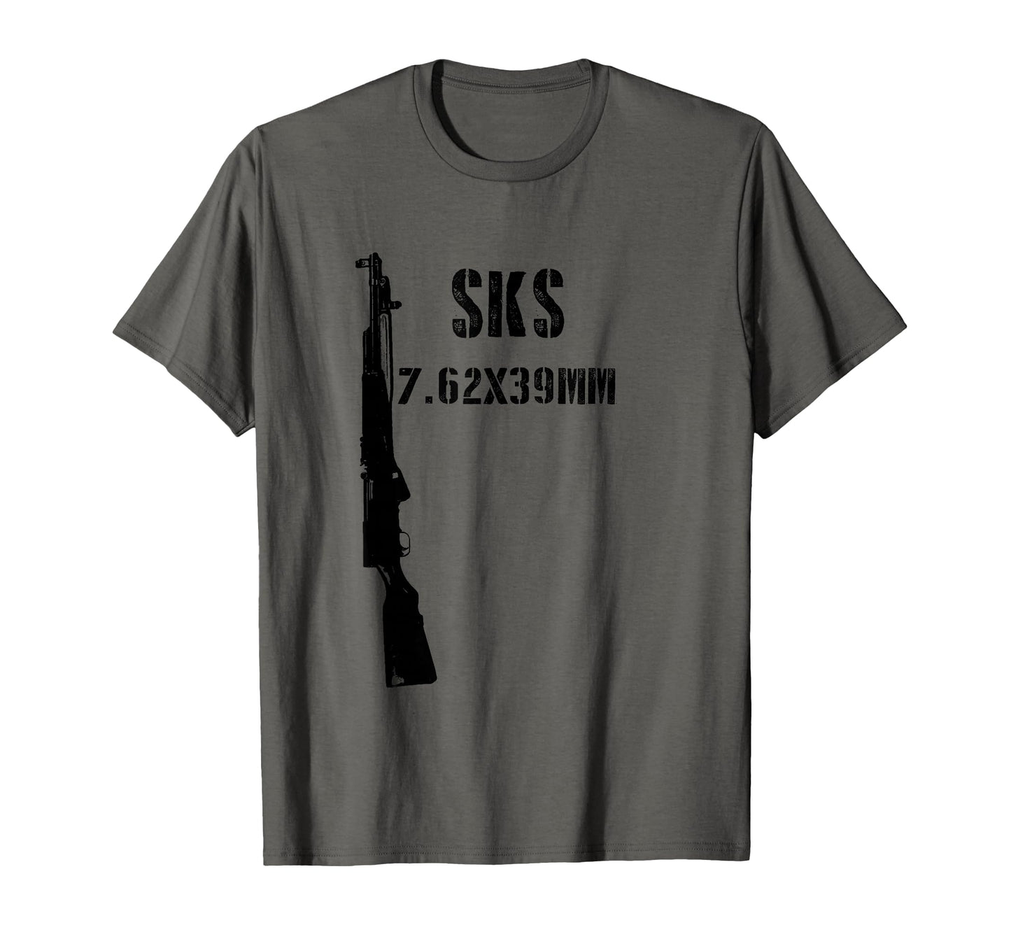 Sks Rifle Soviet Russian Milsurp 7 62 Clip T-Shirt - Trendy Graphic Unisex - T-Shirt, Sweatshirt, Hoodie