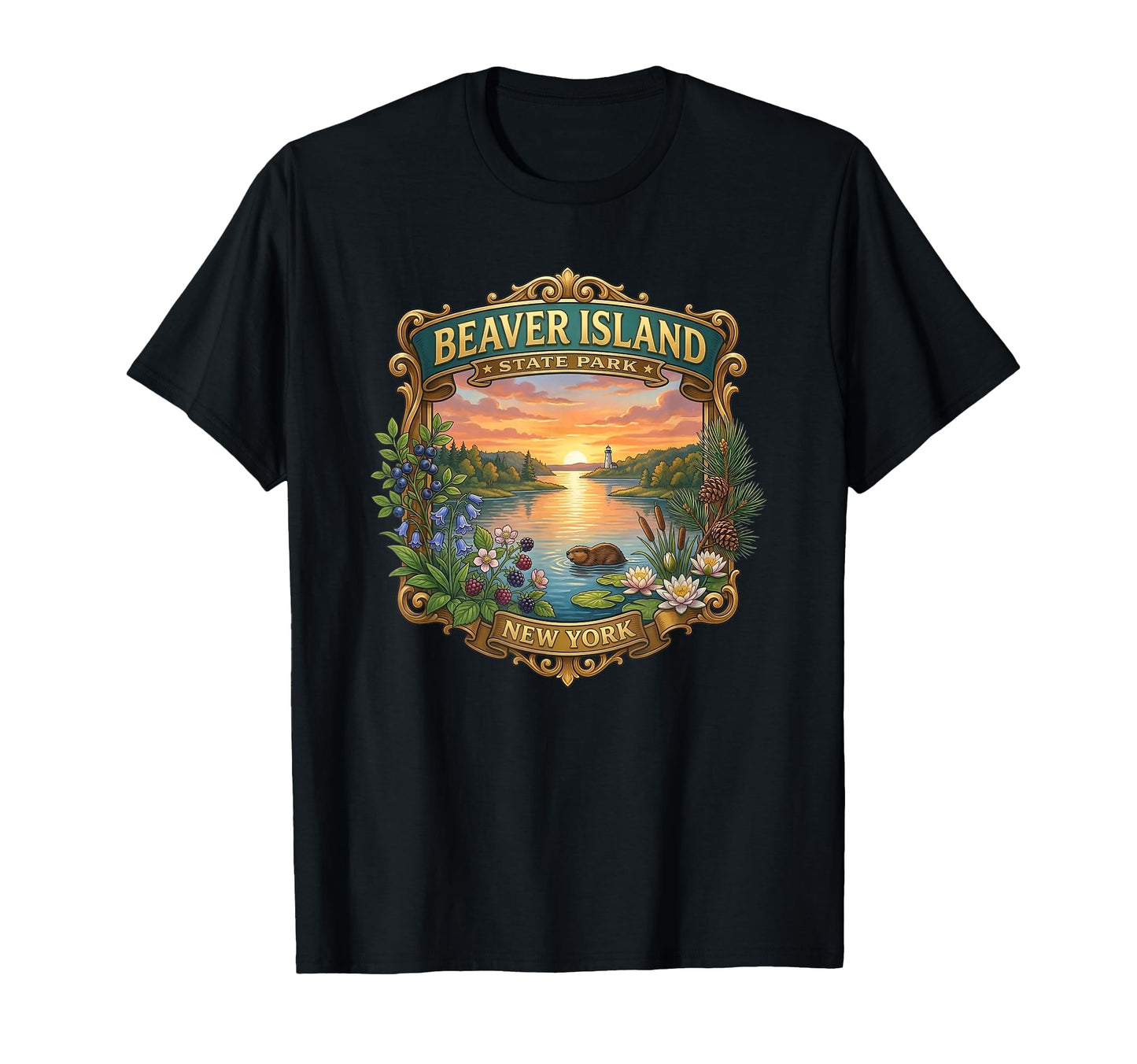 Beaver Island State Park New York T-Shirt - Unique Graphic Men Women - T-Shirt, Sweatshirt, Hoodie