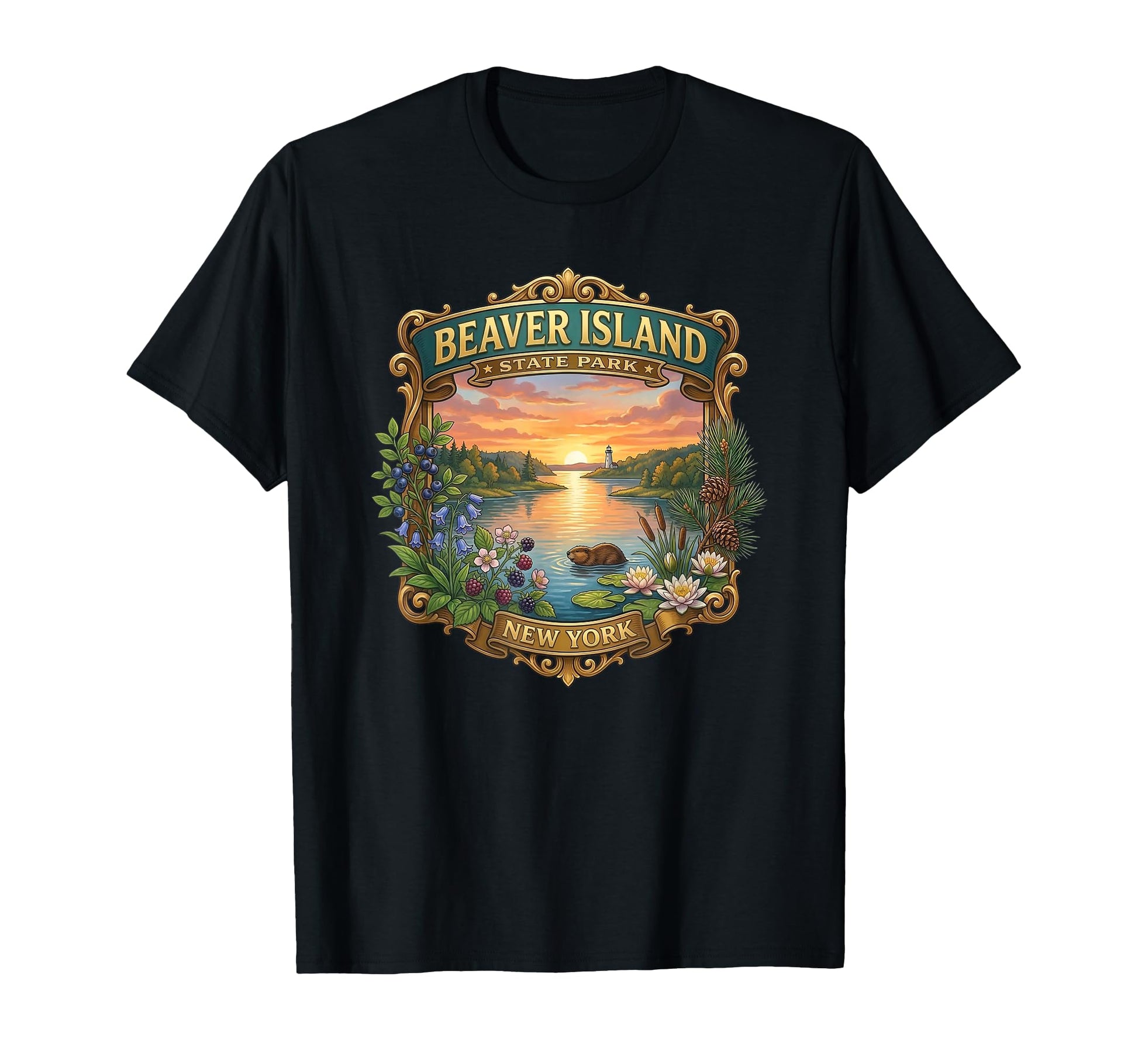 Beaver Island State Park New York T-Shirt - Unique Graphic Men Women - T-Shirt, Sweatshirt, Hoodie