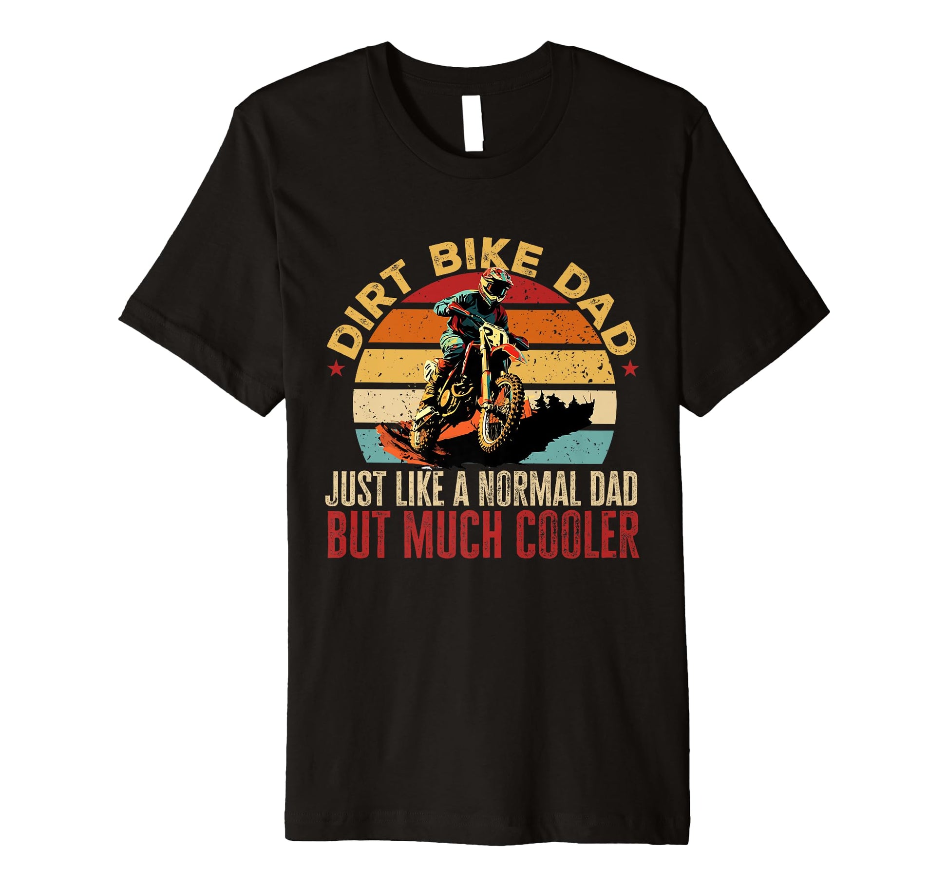 Dirtbike Motocross Mx Dirt Bike Dad T-Shirt - Graphic Print for Adults - T-Shirt, Sweatshirt, Hoodie