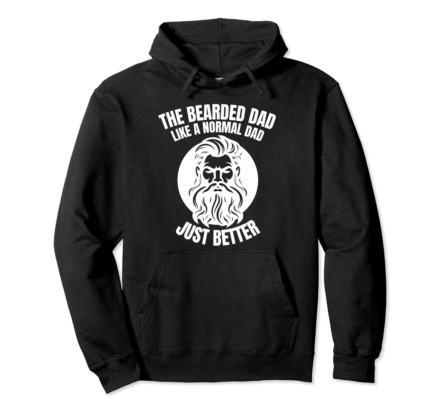 Funny Beard Fathers Gift Tattoo Hoodie - Streetwear Style for Adults - T-Shirt, Sweatshirt, Hoodie