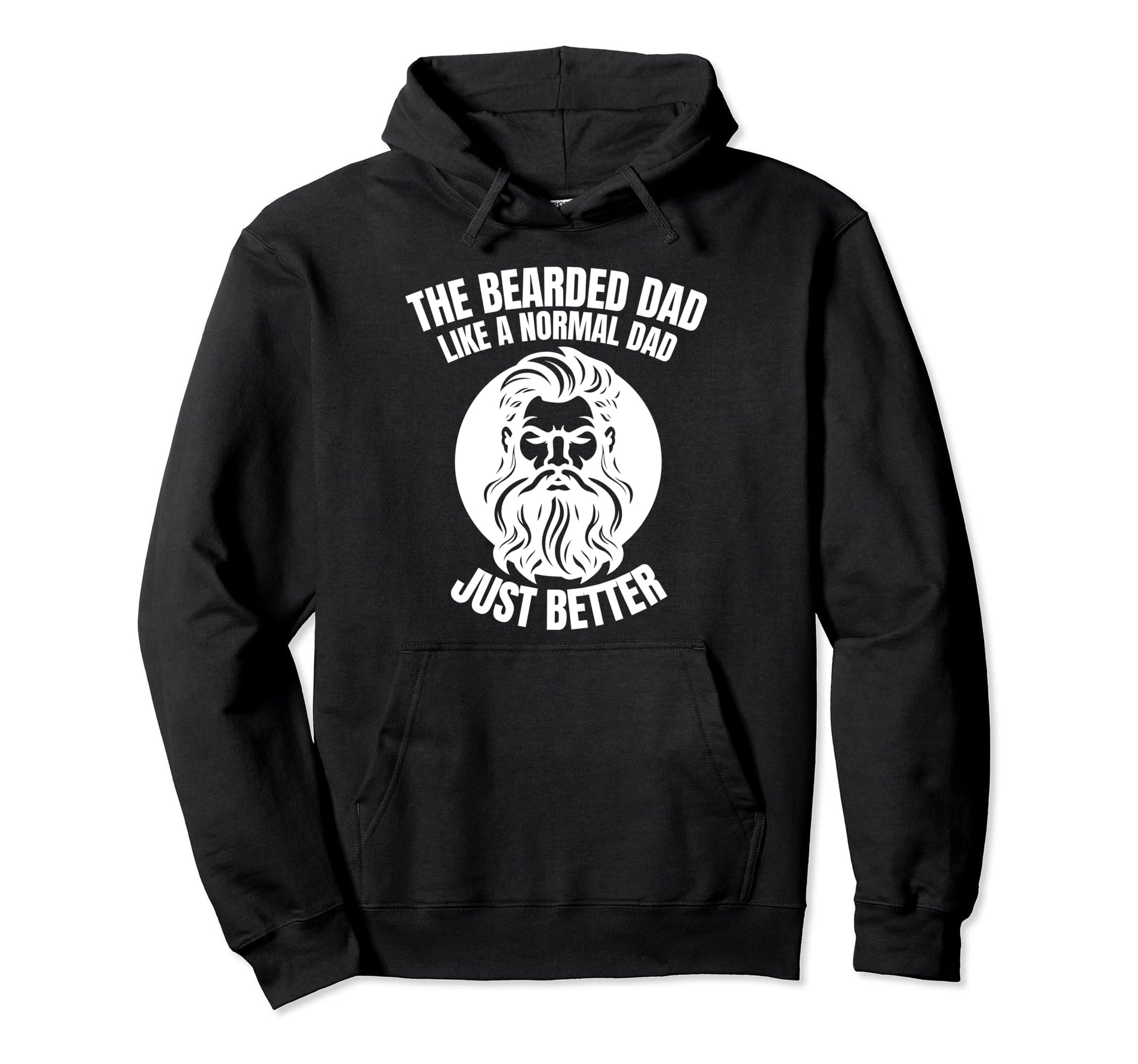 Funny Beard Fathers Gift Tattoo Hoodie - Streetwear Style for Adults - T-Shirt, Sweatshirt, Hoodie