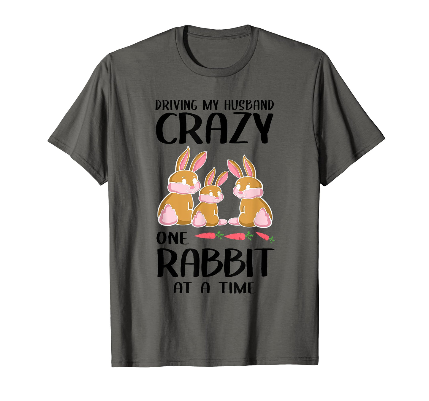 Funny Rabbit Gift Crazy Bunny Lady T-Shirt - Graphic Print Men Women - T-Shirt, Sweatshirt, Hoodie