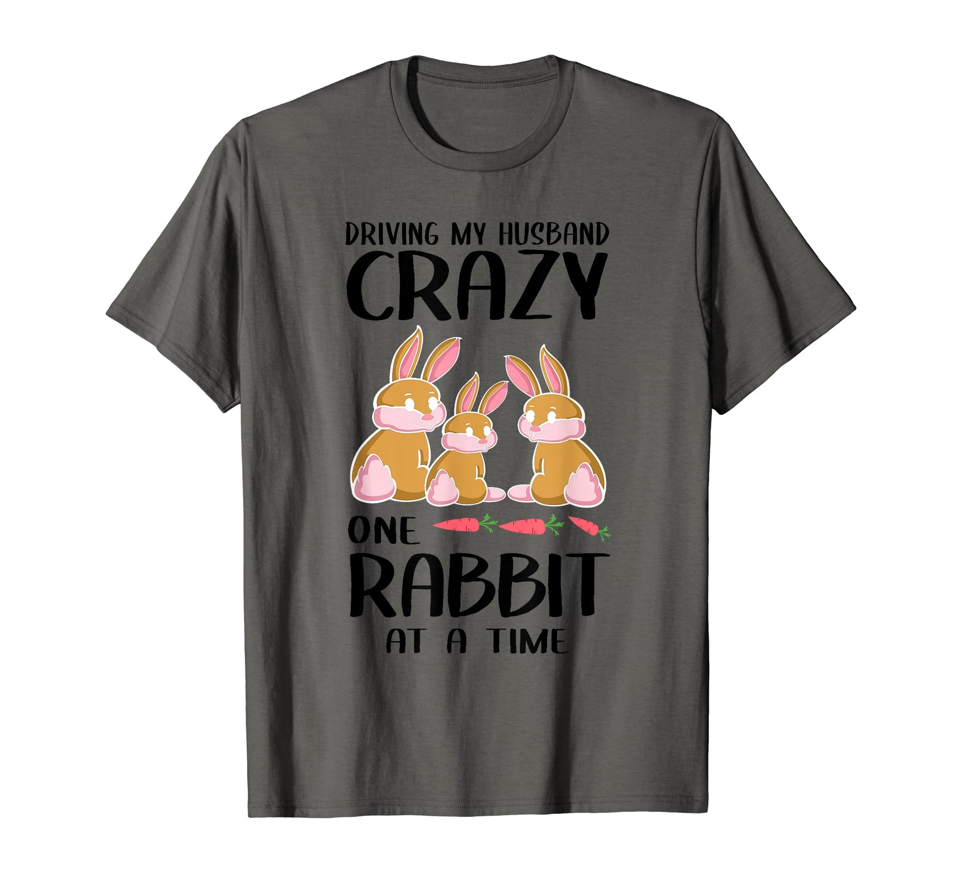 Funny Rabbit Gift Crazy Bunny Lady T-Shirt - Graphic Print Men Women - T-Shirt, Sweatshirt, Hoodie