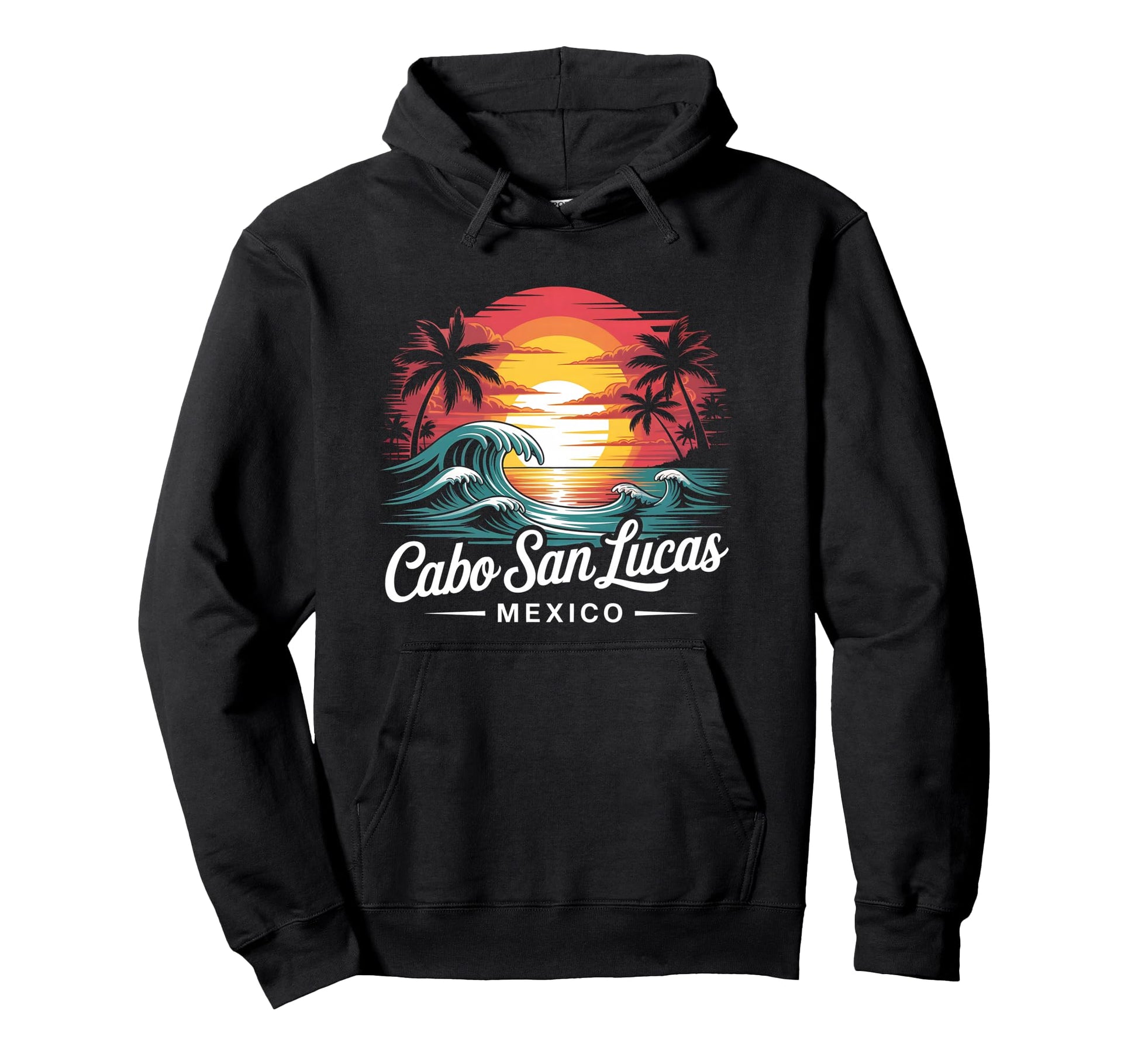 Cabo San Lucas Mexico Beach Summer Hoodie - Streetwear Style Unisex - T-Shirt, Sweatshirt, Hoodie