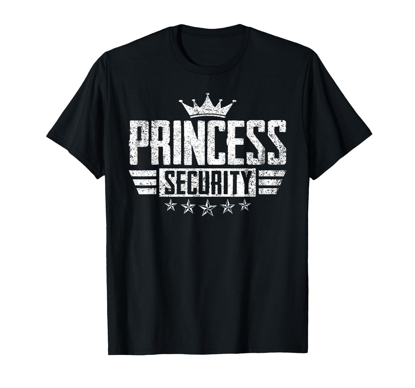 Princess Security Halloween Birthday Dad T-Shirt - Graphic Print Unisex - T-Shirt, Sweatshirt, Hoodie