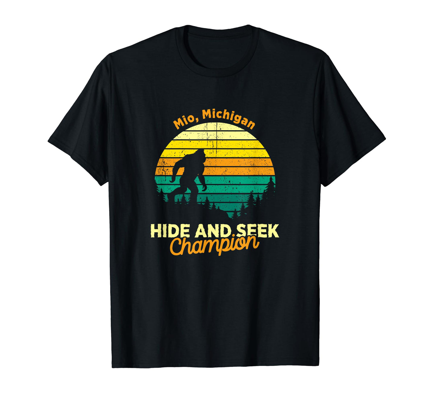Sasquatch Mio Michigan Bigfoot State T-Shirt - Aesthetic Graphic Unisex - T-Shirt, Sweatshirt, Hoodie