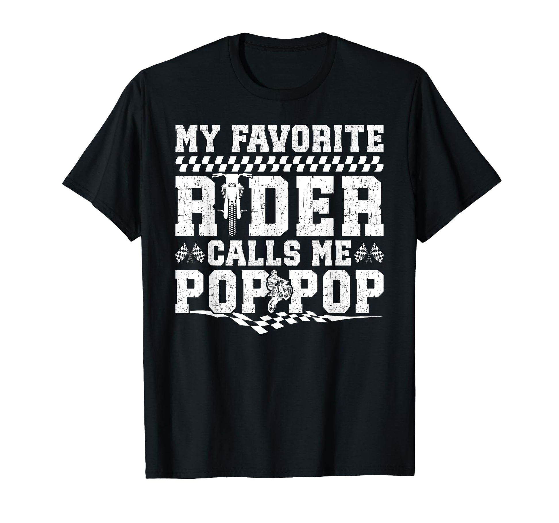 Proud Motocross Rider Pop Pop Moto Pop T-Shirt - Trendy Graphic Men Women - T-Shirt, Sweatshirt, Hoodie
