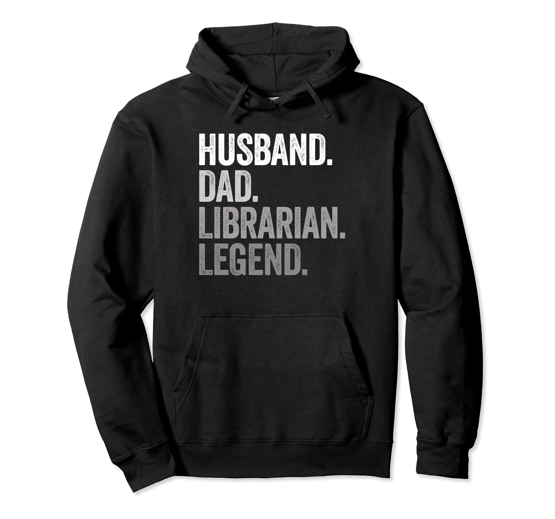 Husband Dad Librarian Funny Library Hoodie - Custom Art Print for Adults - T-Shirt, Sweatshirt, Hoodie